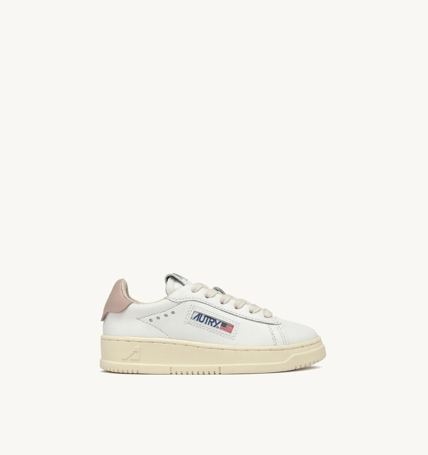 DALLAS KIDS LOW IN PELLE BIANCA E ROSA CIPRIA