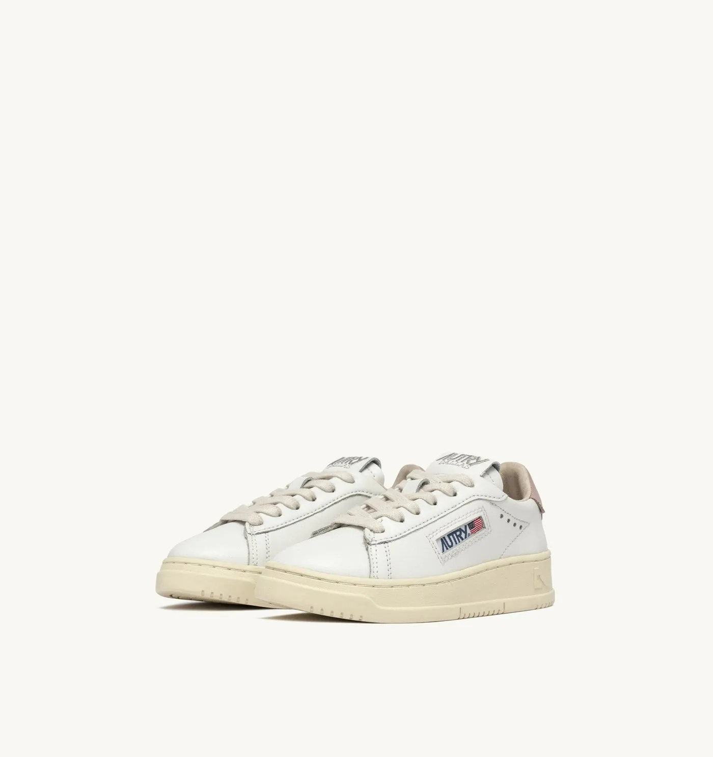 DALLAS KIDS LOW IN PELLE BIANCA E ROSA CIPRIA