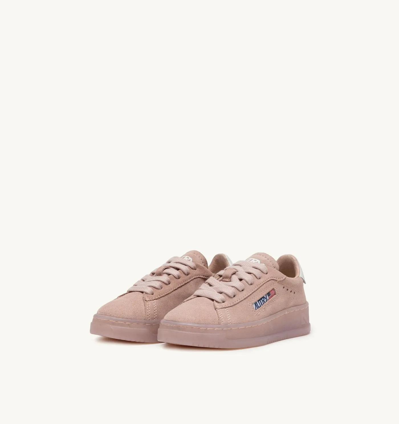 DALLAS KIDS LOW IN SUEDE COLORE POWDER PINK