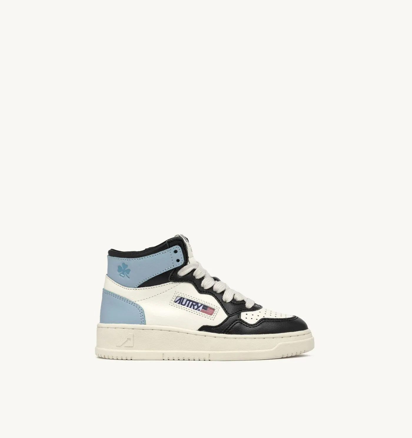 MEDALIST KIDS MID IN PELLE BIANCA, NERA E BLU