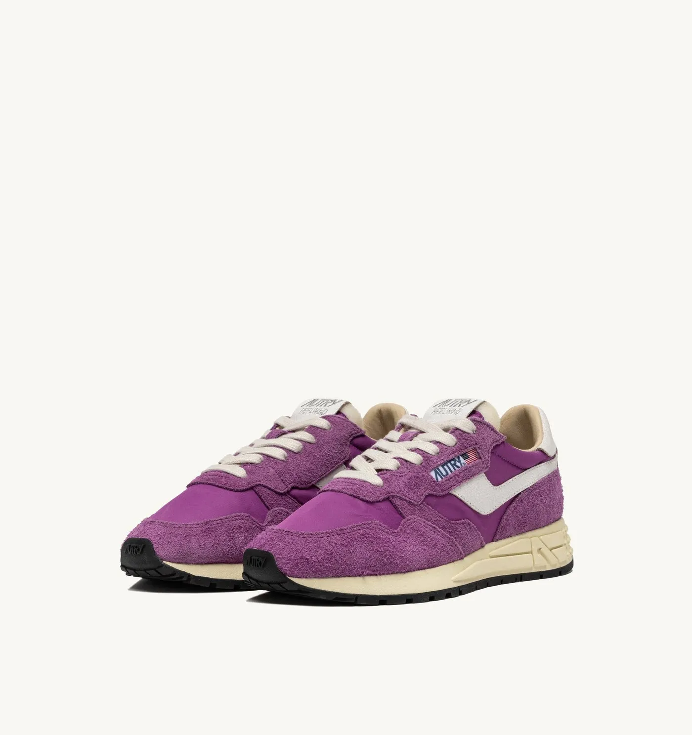 REELWIND LOW IN NYLON E SUEDE HYACINTH VIOLET