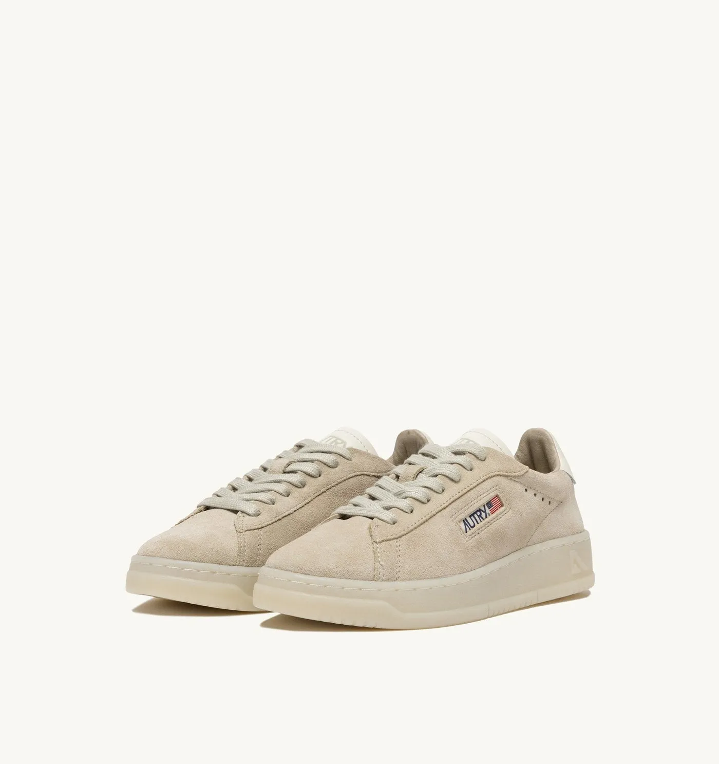 DALLAS LOW IN SUEDE MARSHMALLOW E PAPYRUS