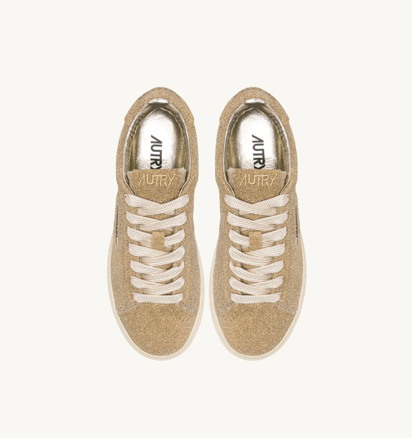 SNEAKERS DALLAS LOW IN SUEDE STARS SAND