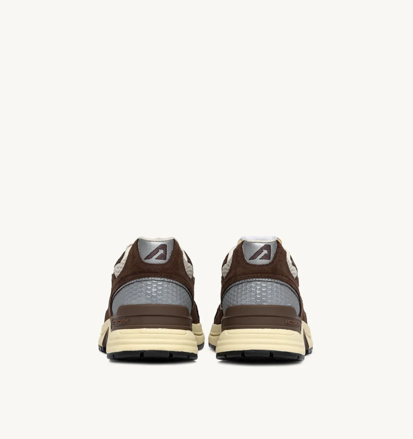 SNEAKERS HYPERWAY IN MESH E SUEDE SAND E COTTO