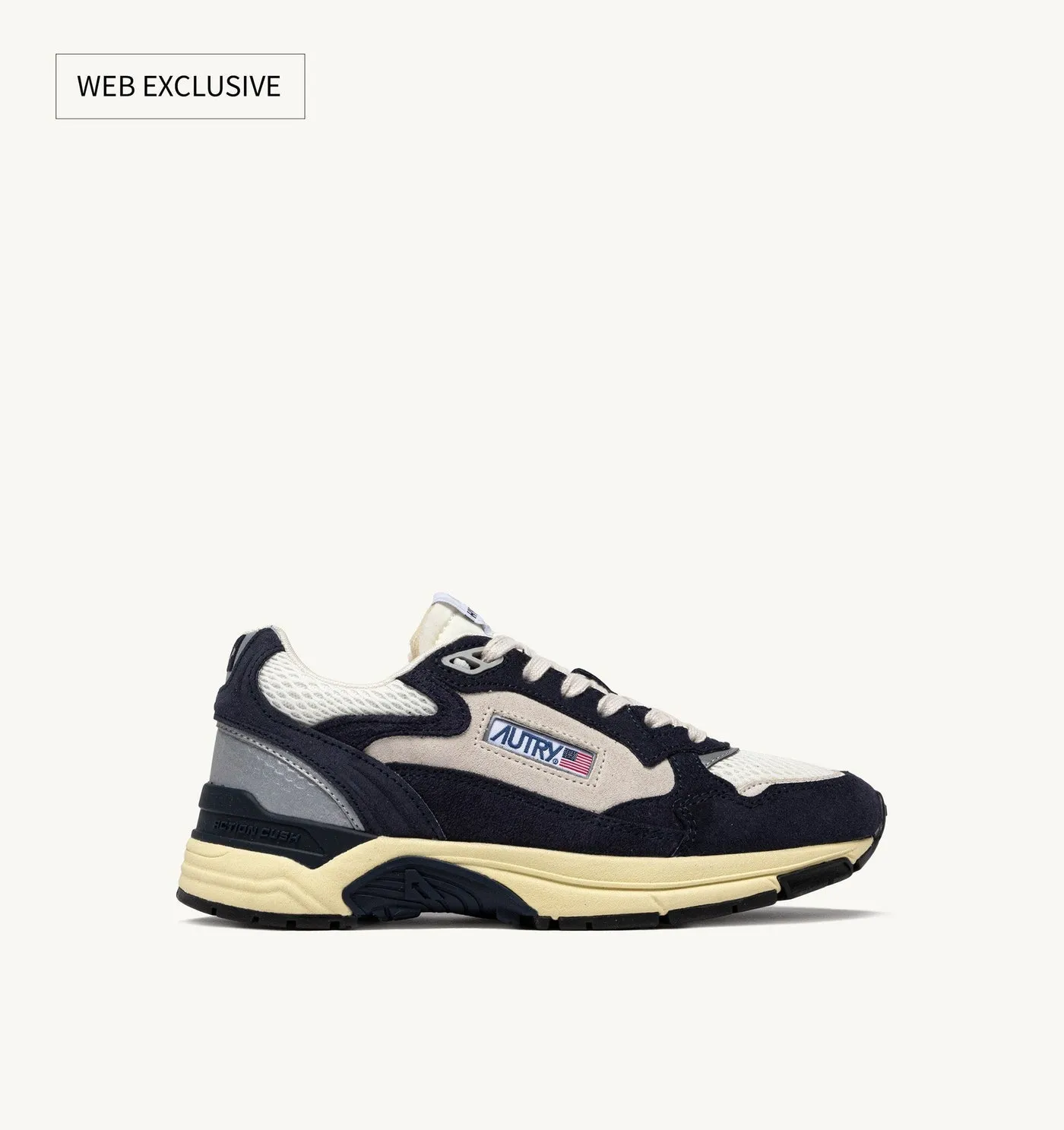 HYPERWAY IN MESH E SUEDE SPACE E ARGENTO