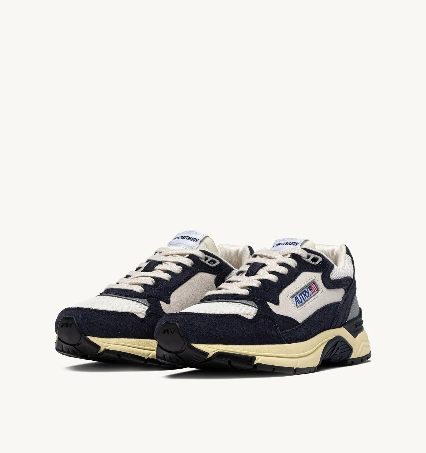 HYPERWAY IN MESH E SUEDE SPACE E ARGENTO