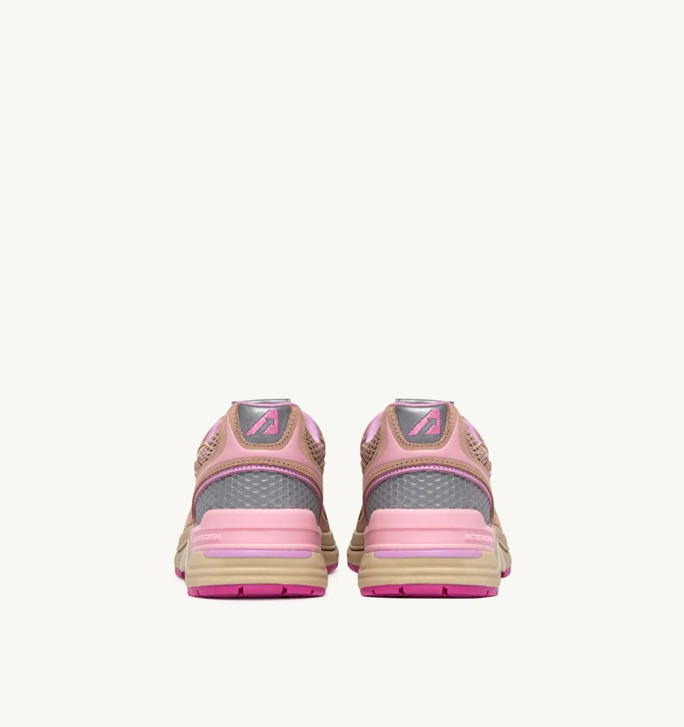 SNEAKERS HYPERWAY IN SUEDE E MESH PHARD PINK E DOLPHIN