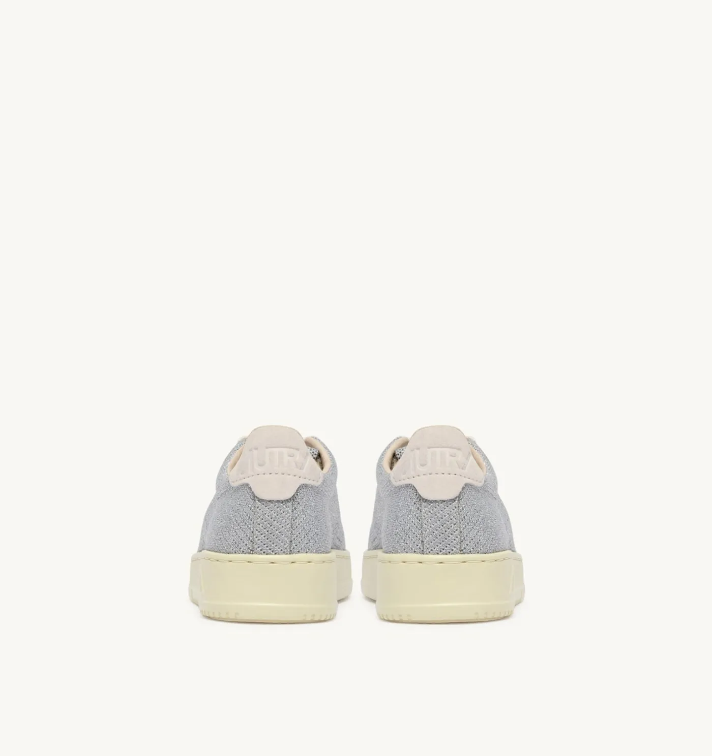 SNEAKERS MEDALIST EASEKNIT LOW IN MAGLIA ARGENTO