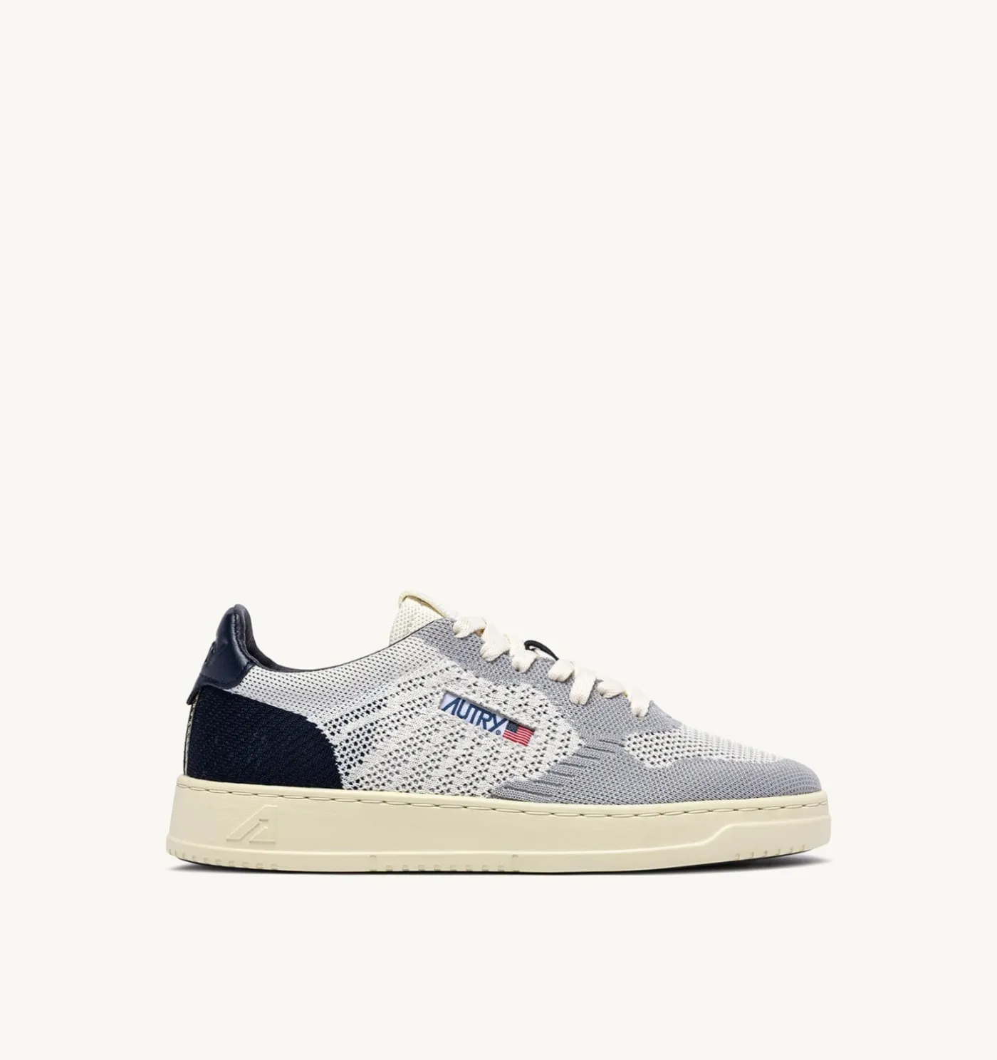 SNEAKERS MEDALIST EASEKNIT LOW IN MAGLIA AVORIO SPACE E LOFT