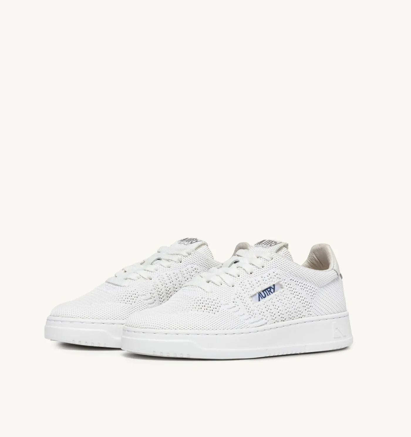 SNEAKERS MEDALIST EASEKNIT LOW IN MAGLIA COLORE BIANCO