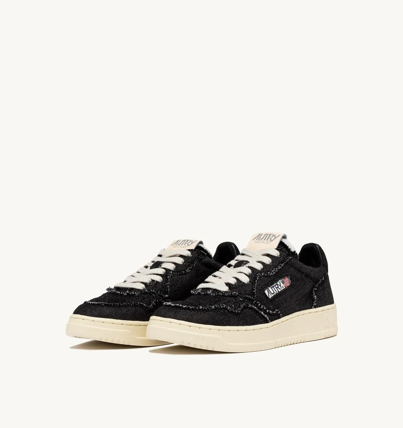 MEDALIST LOW IN DENIM COLORE NERO