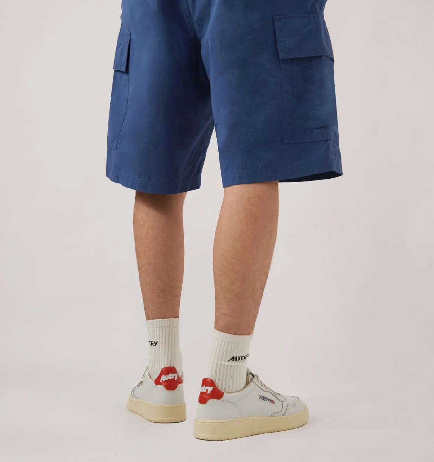 SNEAKERS MEDALIST LOW IN PELLE BIANCA E SPICY ORANGE