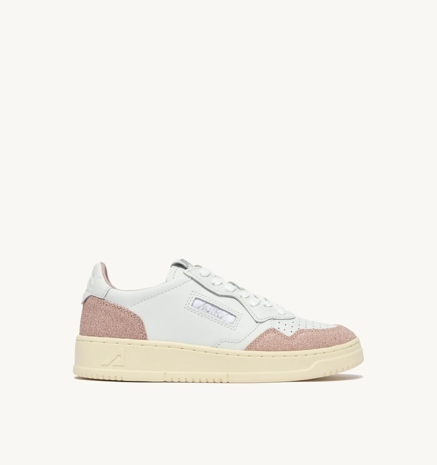 SNEAKERS MEDALIST LOW IN PELLE BIANCA E STARS MEMORY