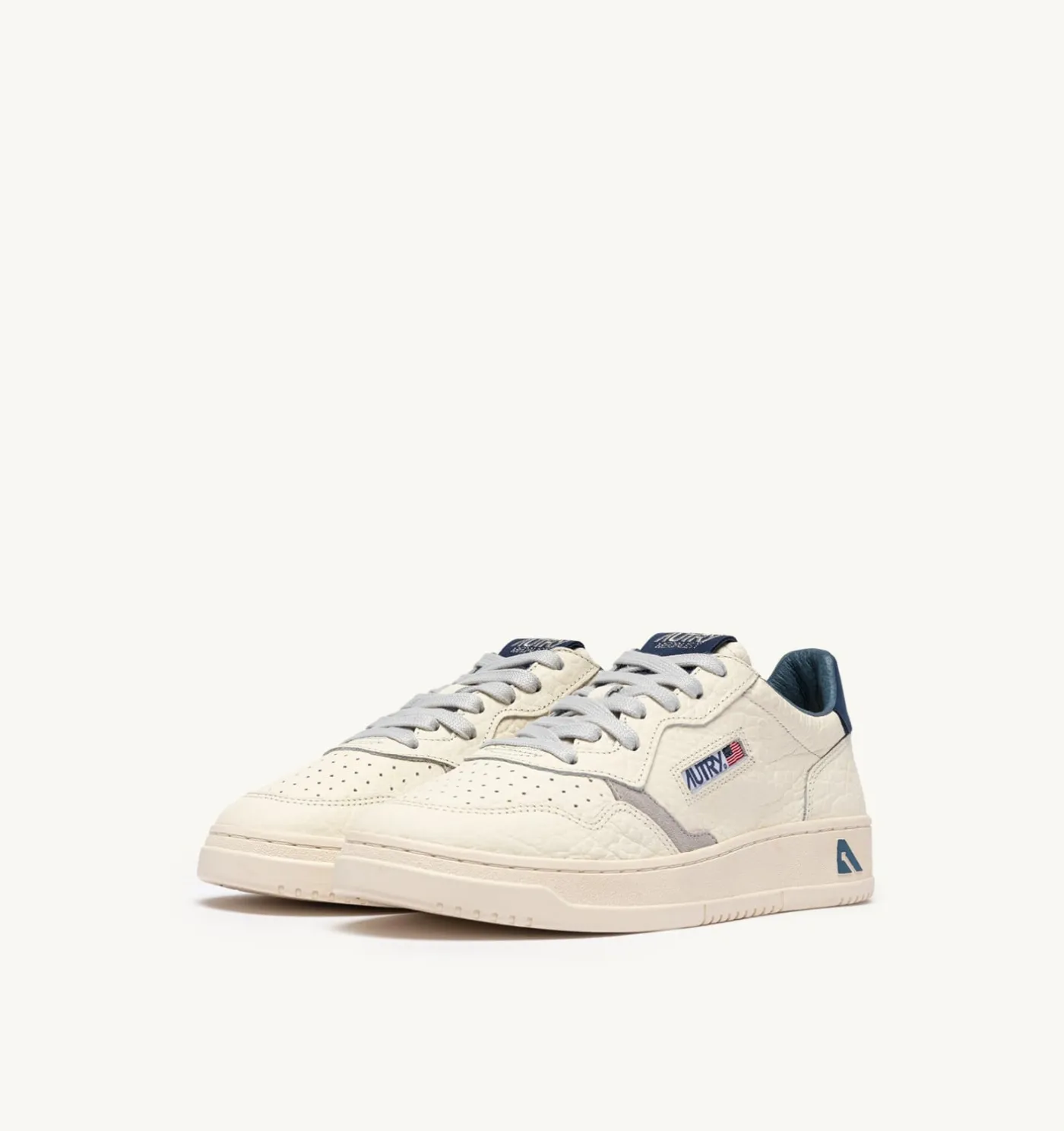 SNEAKERS MEDALIST LOW IN PELLE BLUE DEPTHS E VAPOR