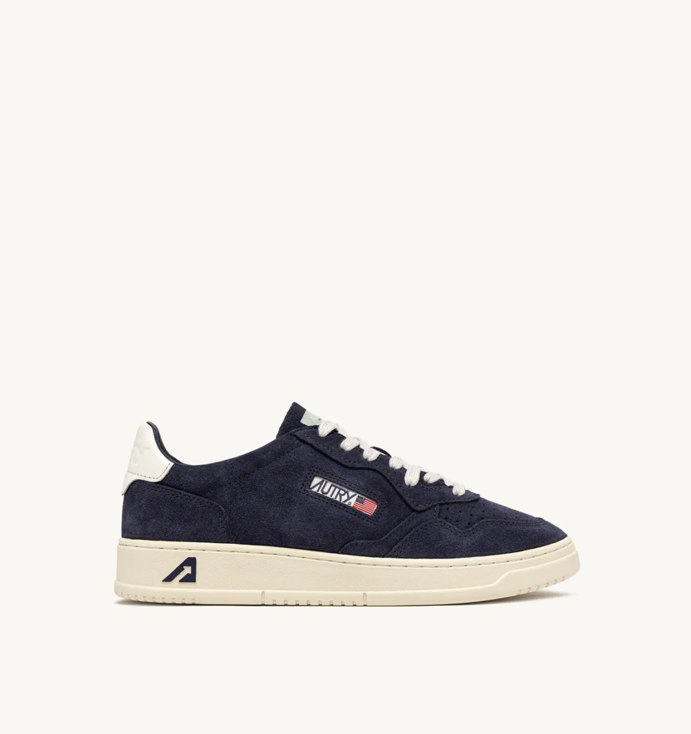 SNEAKERS MEDALIST LOW IN SUEDE SPACE E BIANCO
