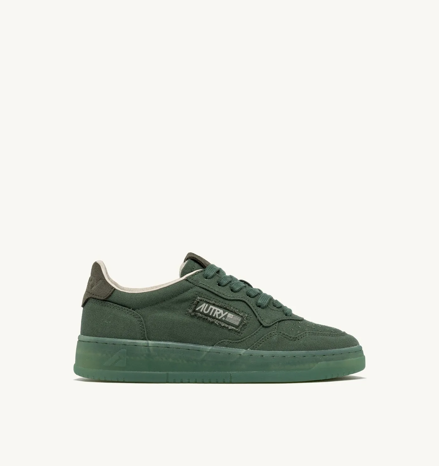 MEDALIST LOW IN TELA COLORE MILITARY