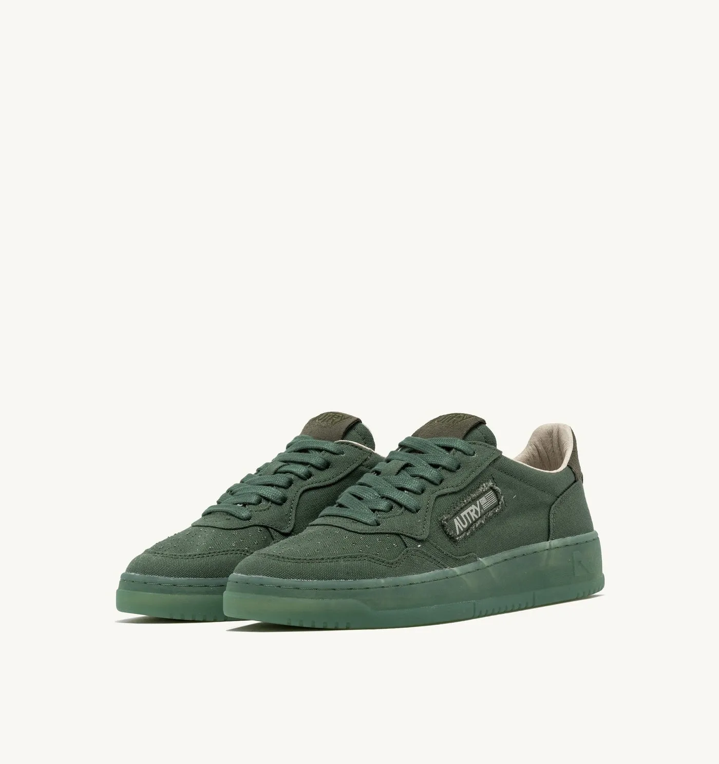 MEDALIST LOW IN TELA COLORE MILITARY