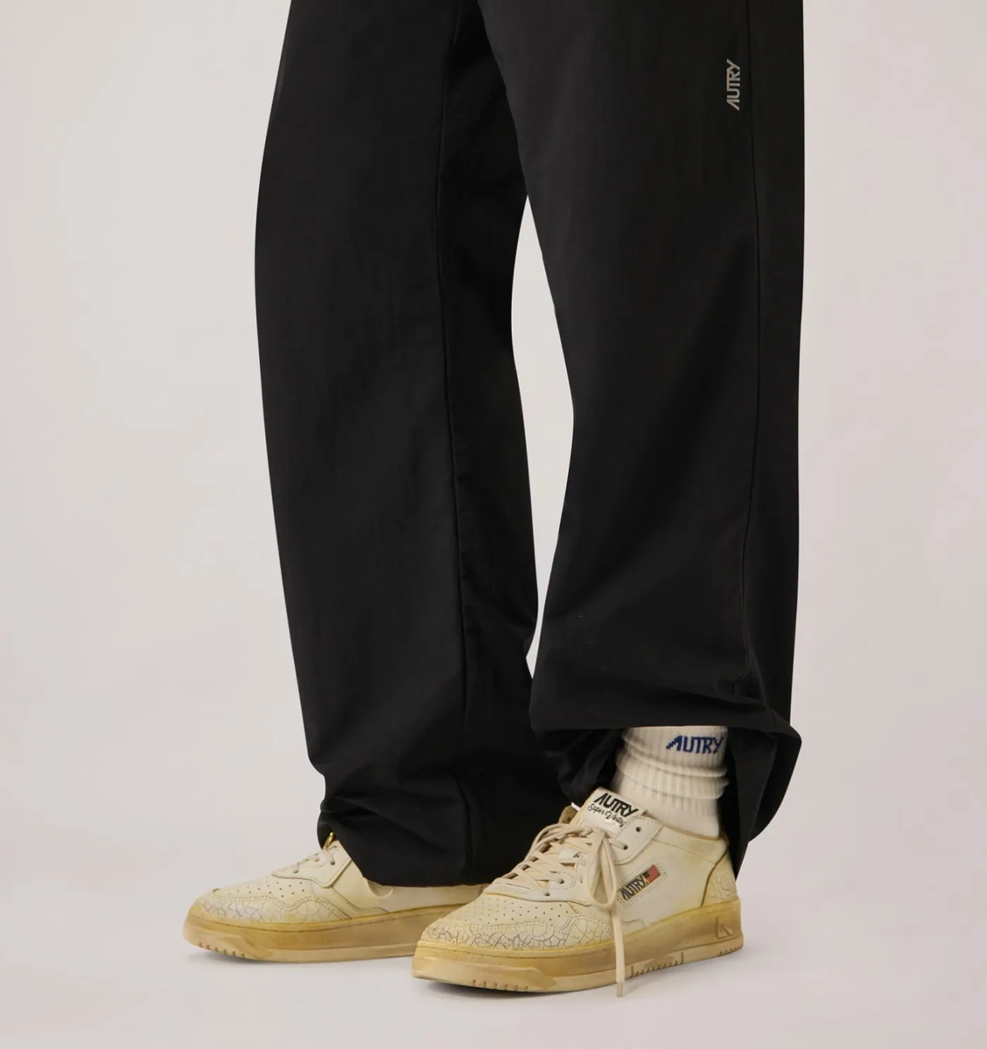 SNEAKERS MEDALIST LOW SUPER VINTAGE IN PELLE BIANCA E GIALLA