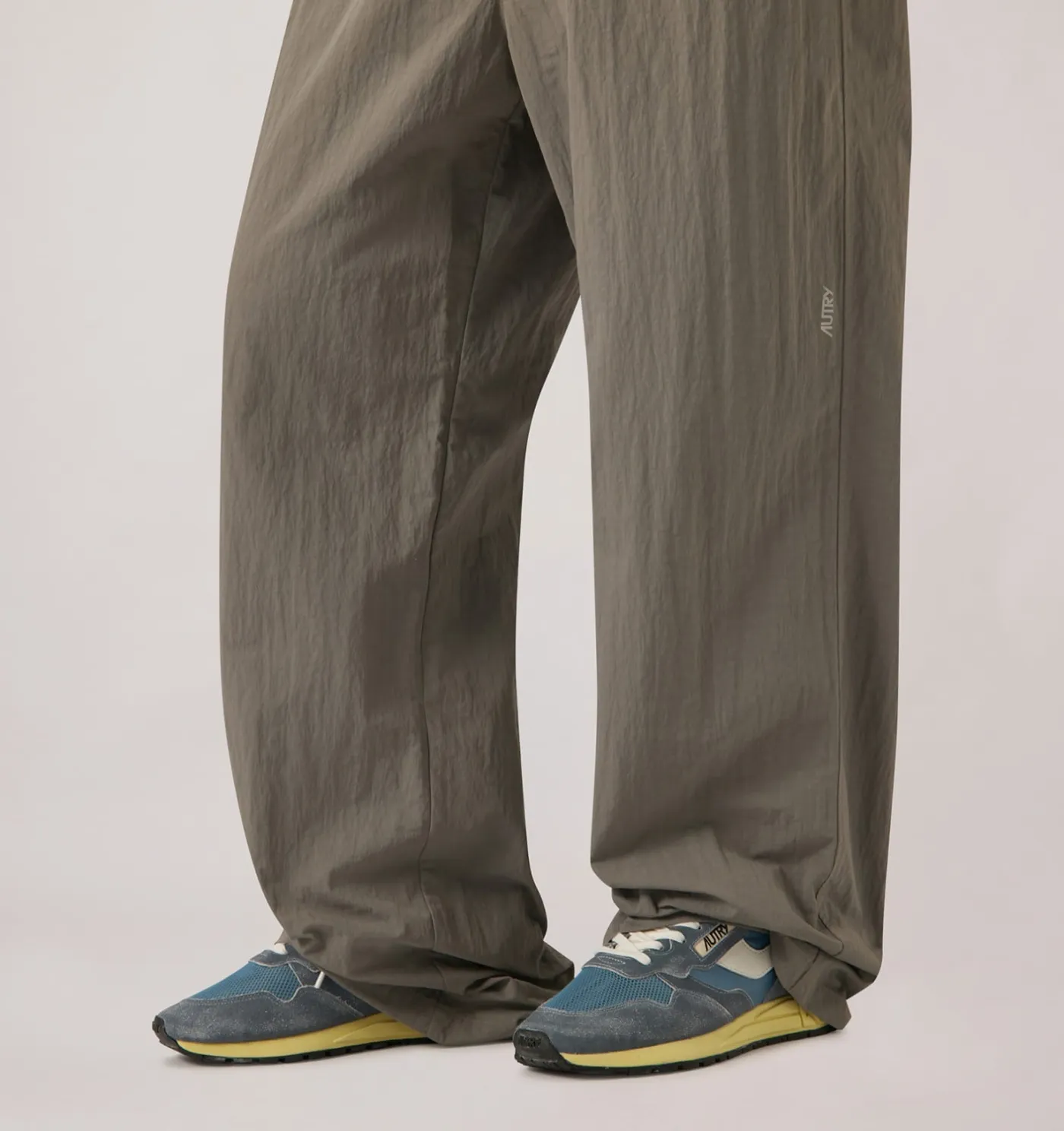 SNEAKERS REELWIND LOW IN NYLON E SUEDE BIANCO E SKY SUGAR