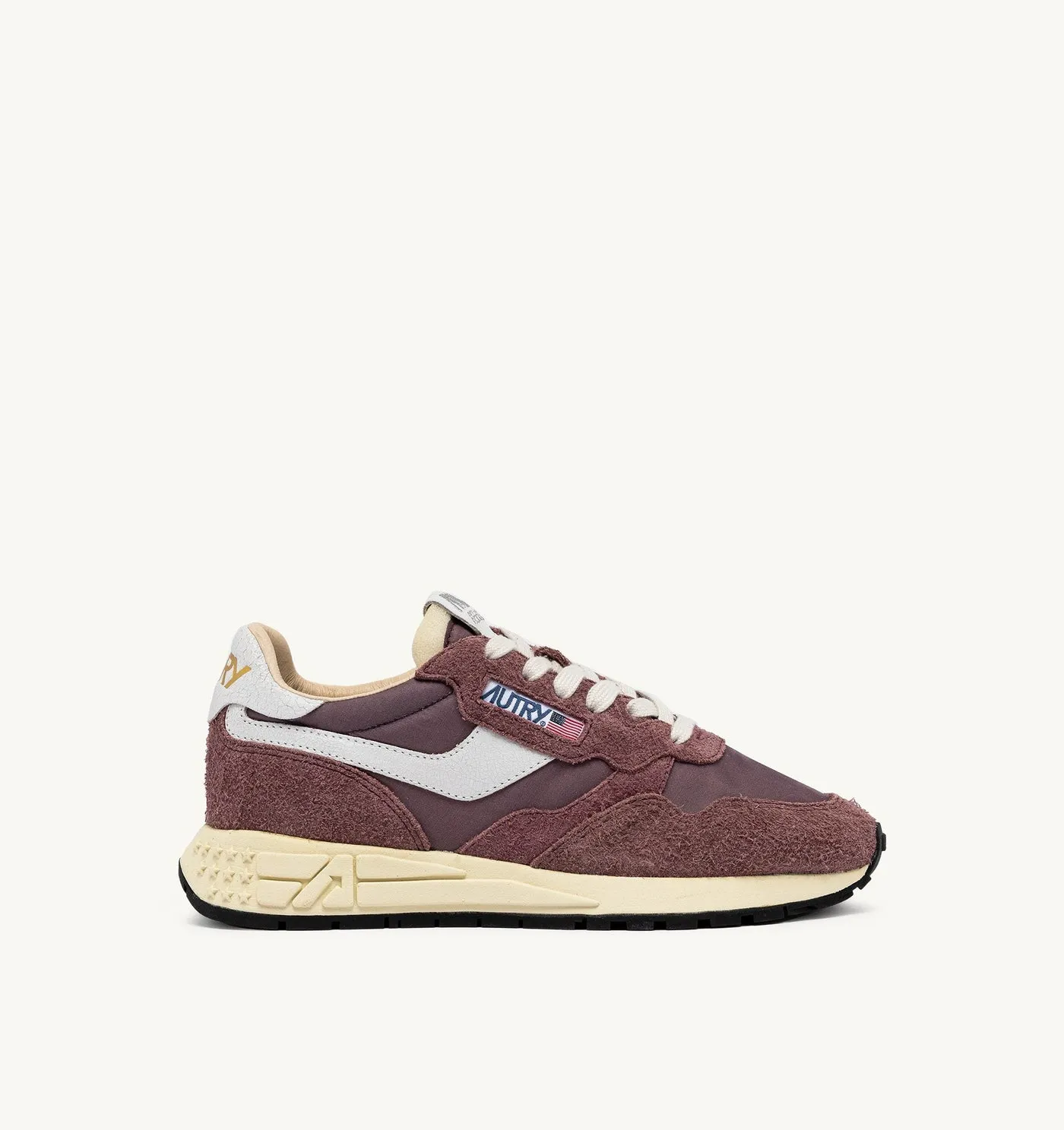 REELWIND LOW IN NYLON E SUEDE COLORE TAUPE