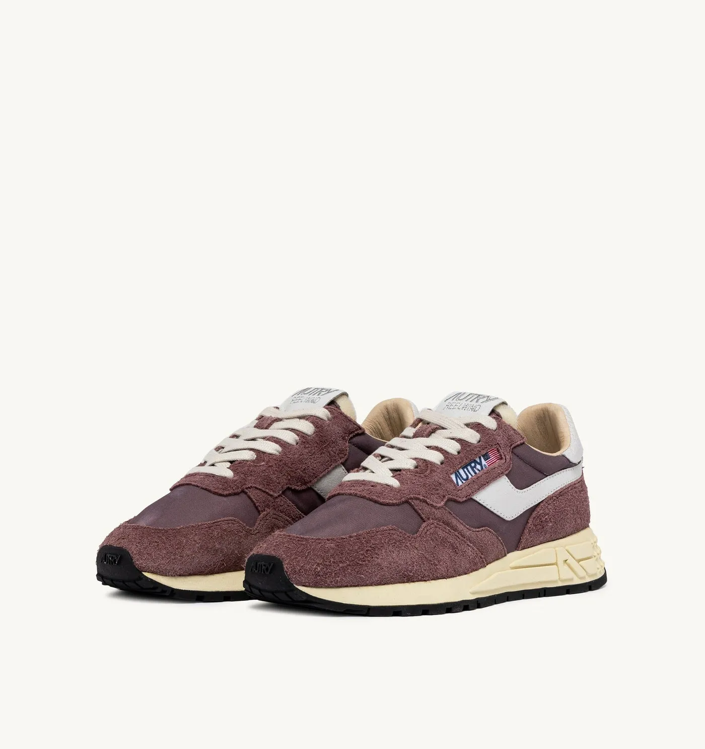 REELWIND LOW IN NYLON E SUEDE COLORE TAUPE