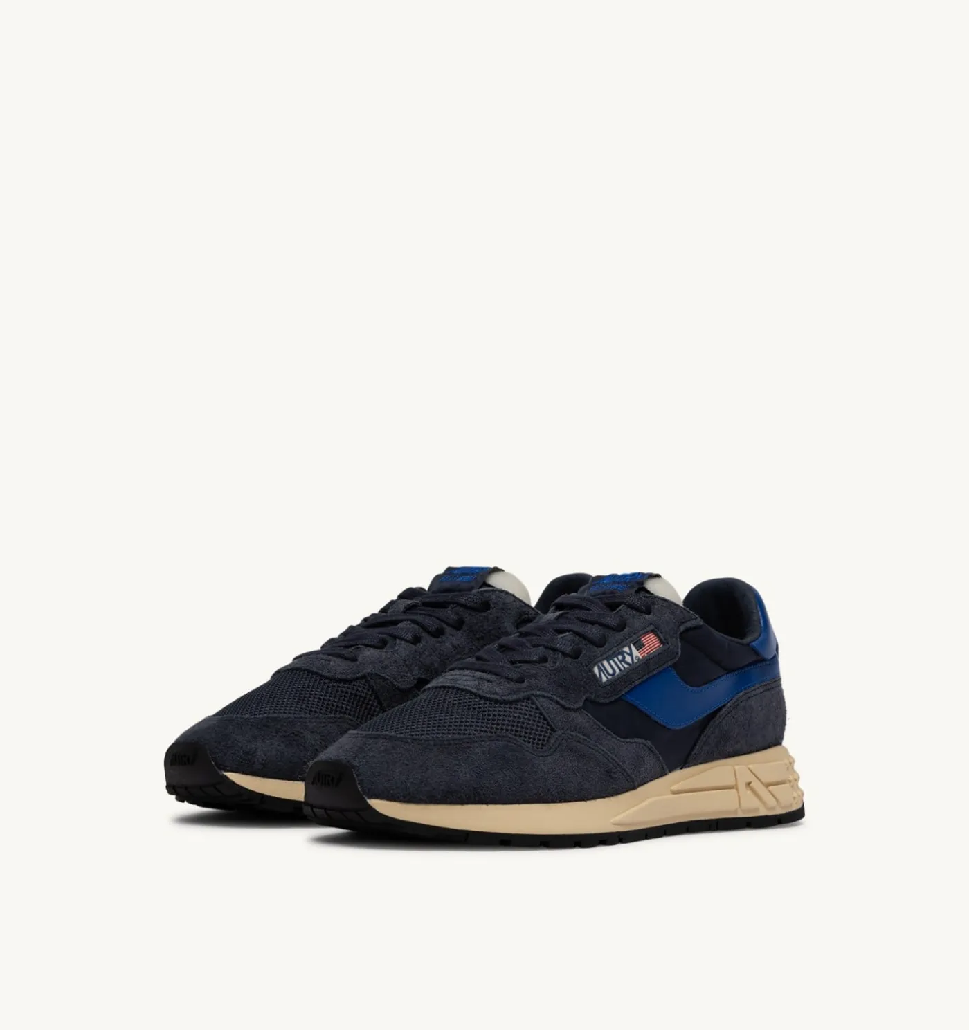 SNEAKERS REELWIND LOW IN NYLON E SUEDE SPACE BLUE E LAPIS BLUE