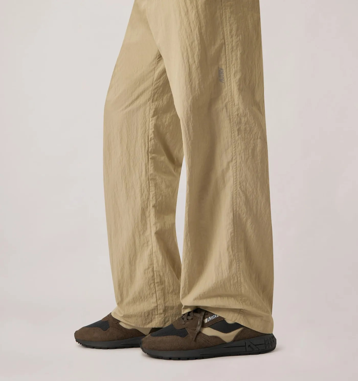SNEAKERS REELWIND LOW IN SUEDE E NYLON DARK BARK PEBBLE E PHANTOM