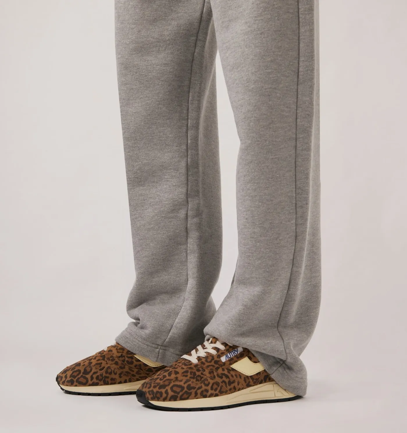 SNEAKERS REELWIND LOW IN SUEDE LEOPARD E PELLE RUTABAGA