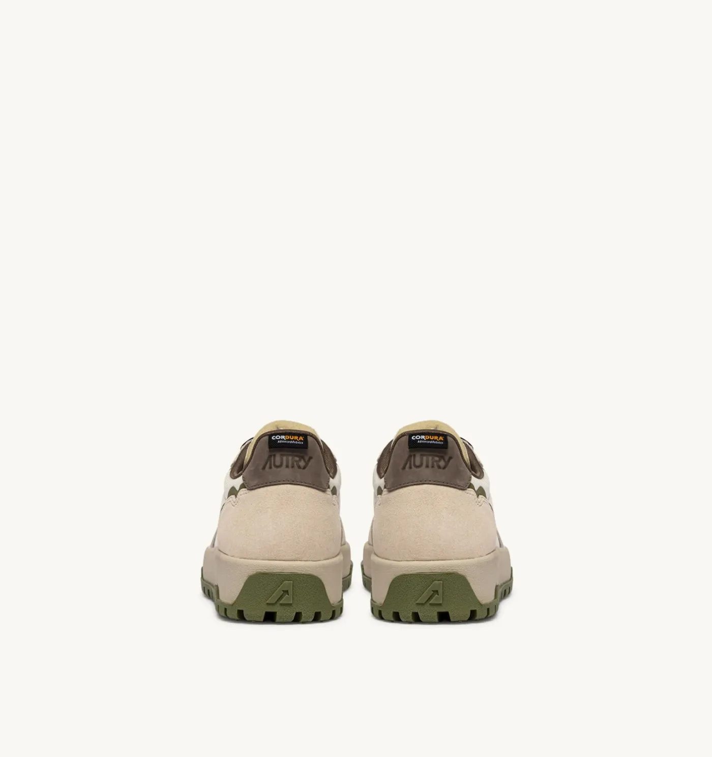 SNEAKERS WILDPACE LOW IN NYLON RIPSTOP E SUEDE WIFE E CHOCOLATE