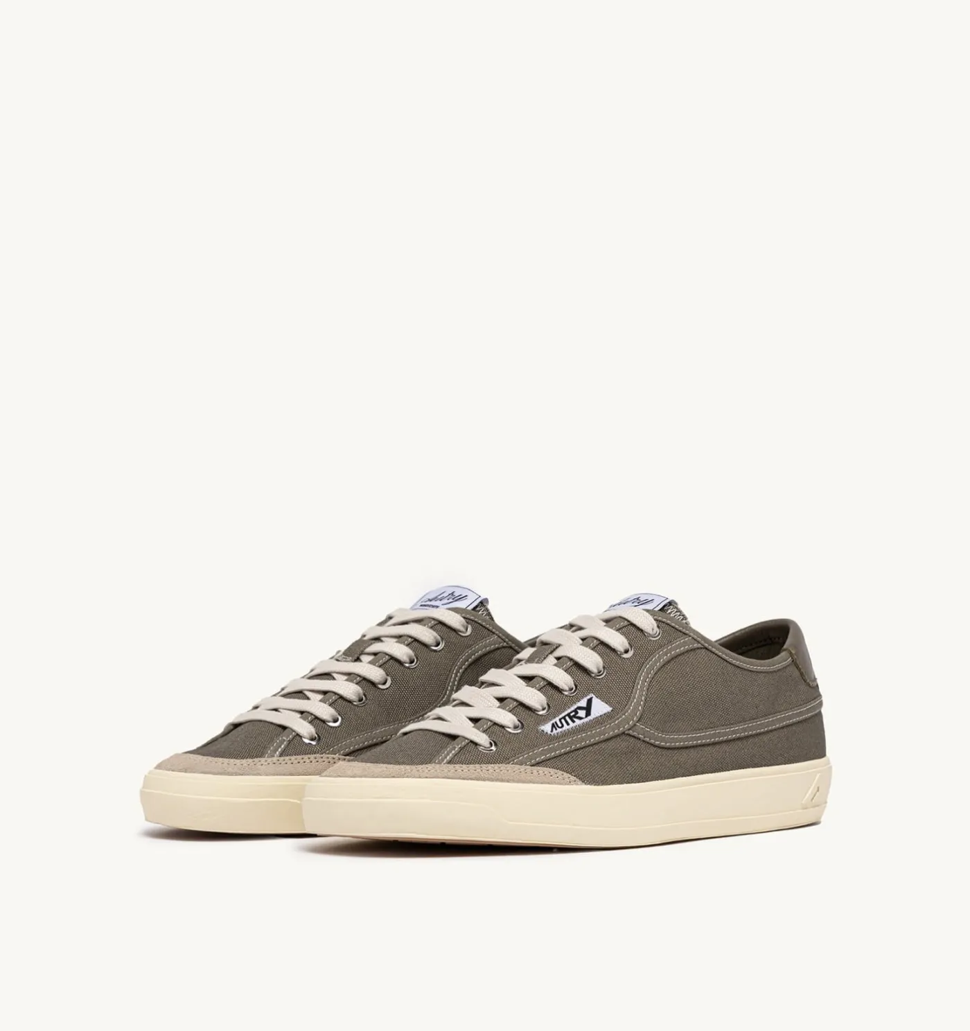 SNEAKERS WINDSCAPE LOW IN CANVAS MILITARY