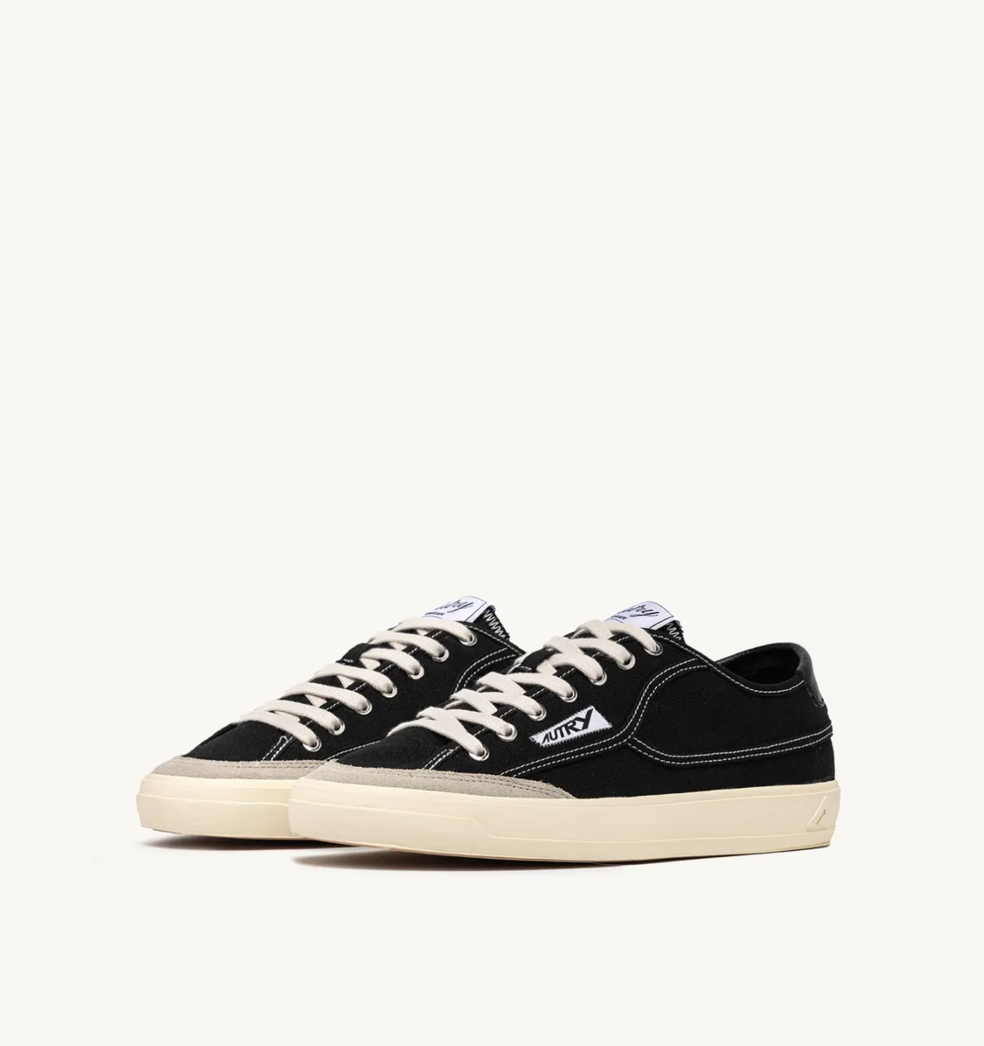 SNEAKERS WINDSCAPE LOW IN CANVAS NERO