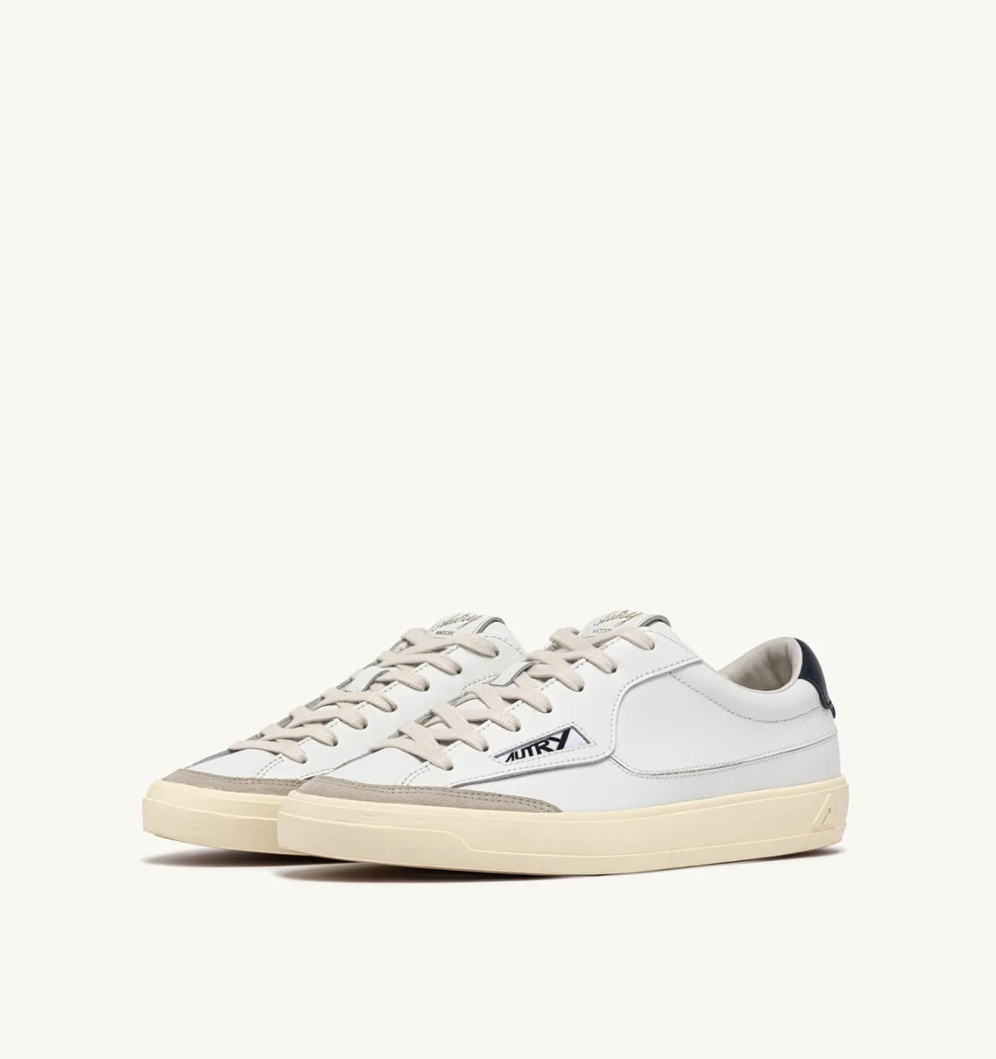 SNEAKERS WINDSCAPE LOW IN PELLE BIANCA E SPACE