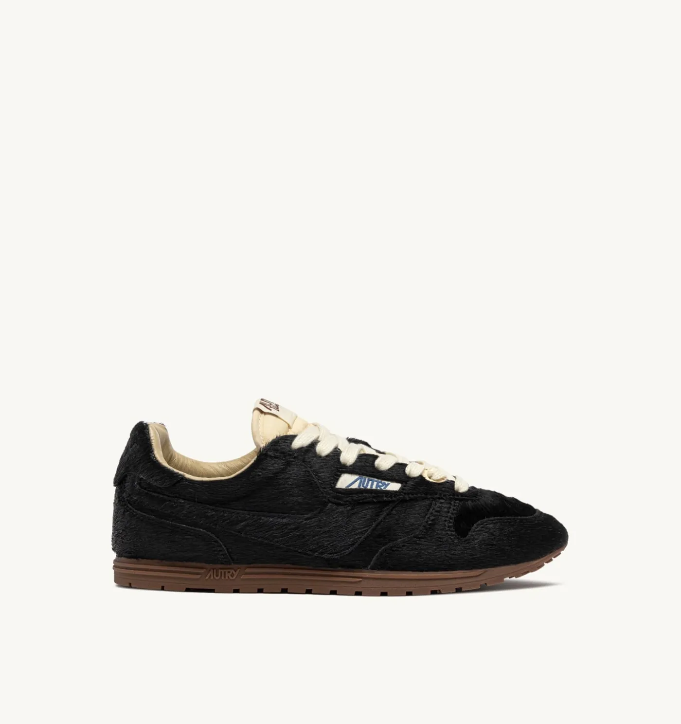 SNEAKERS WINDSPIN EFFETTO CAVALLINO NERO