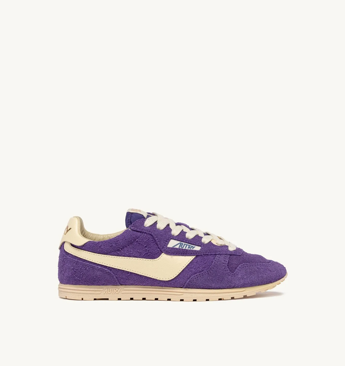 WINDSPIN IN SUEDE E PELLE ULTRAVIOLET E RUTABAGA