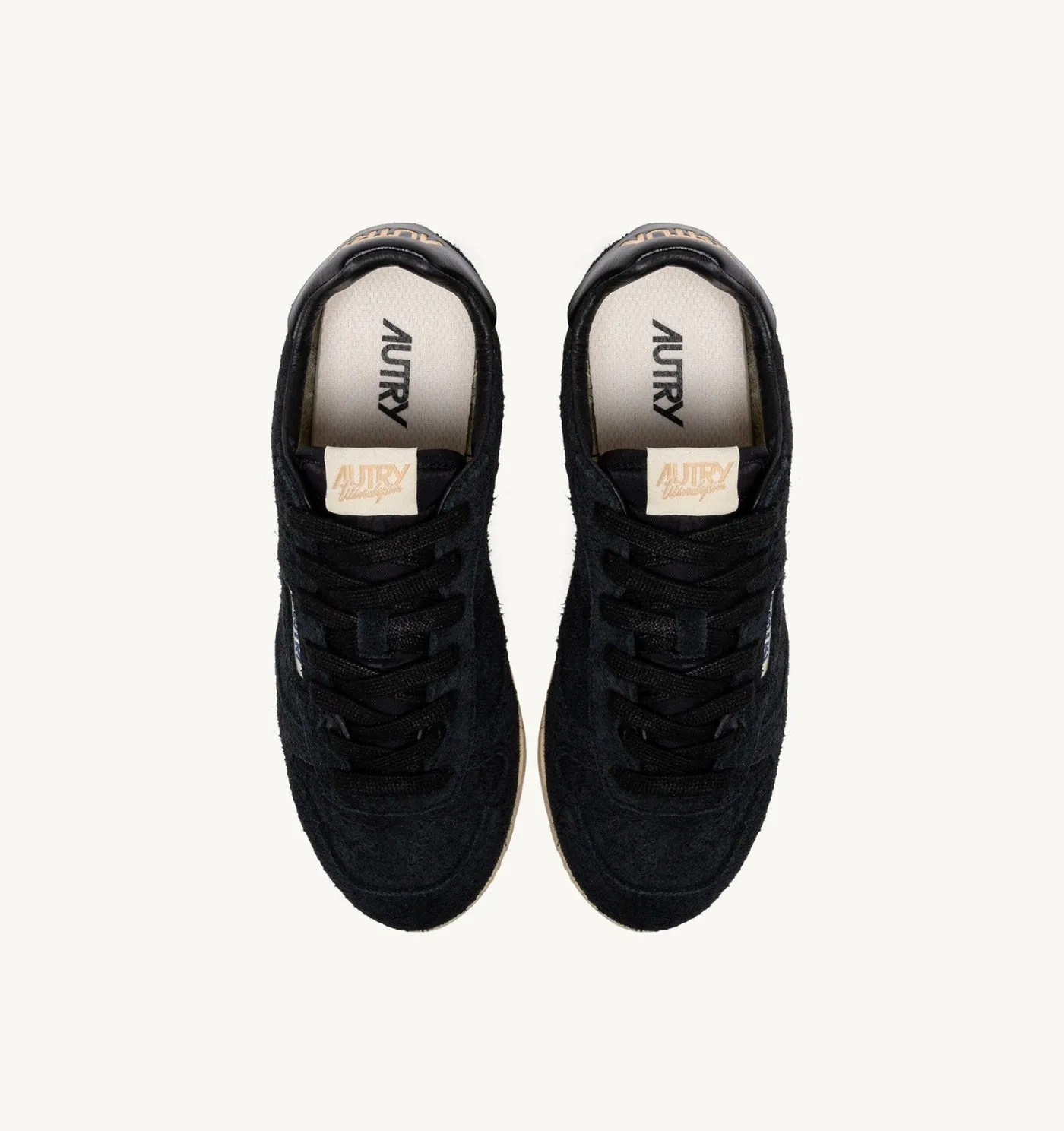 WINDSPIN IN SUEDE NERO
