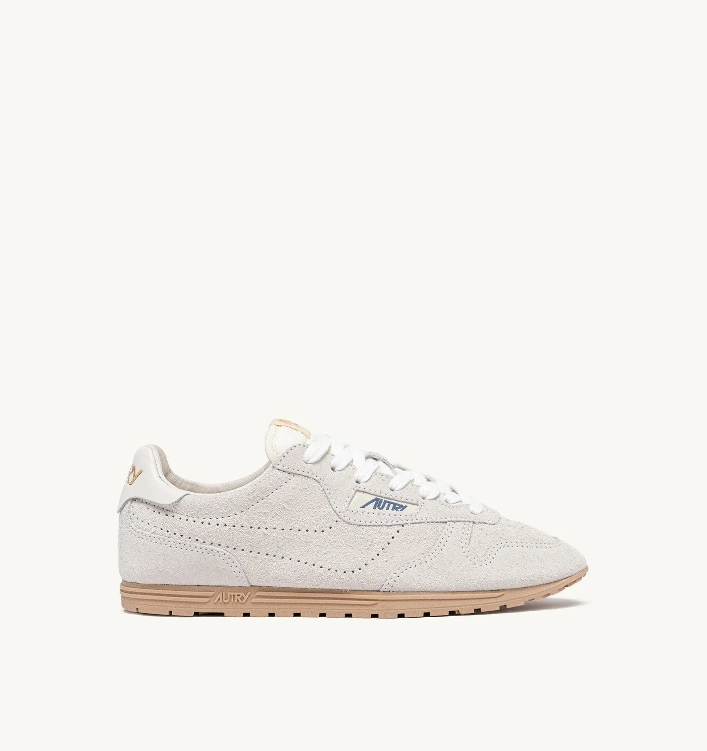 WINDSPIN IN SUEDE OFF WHITE