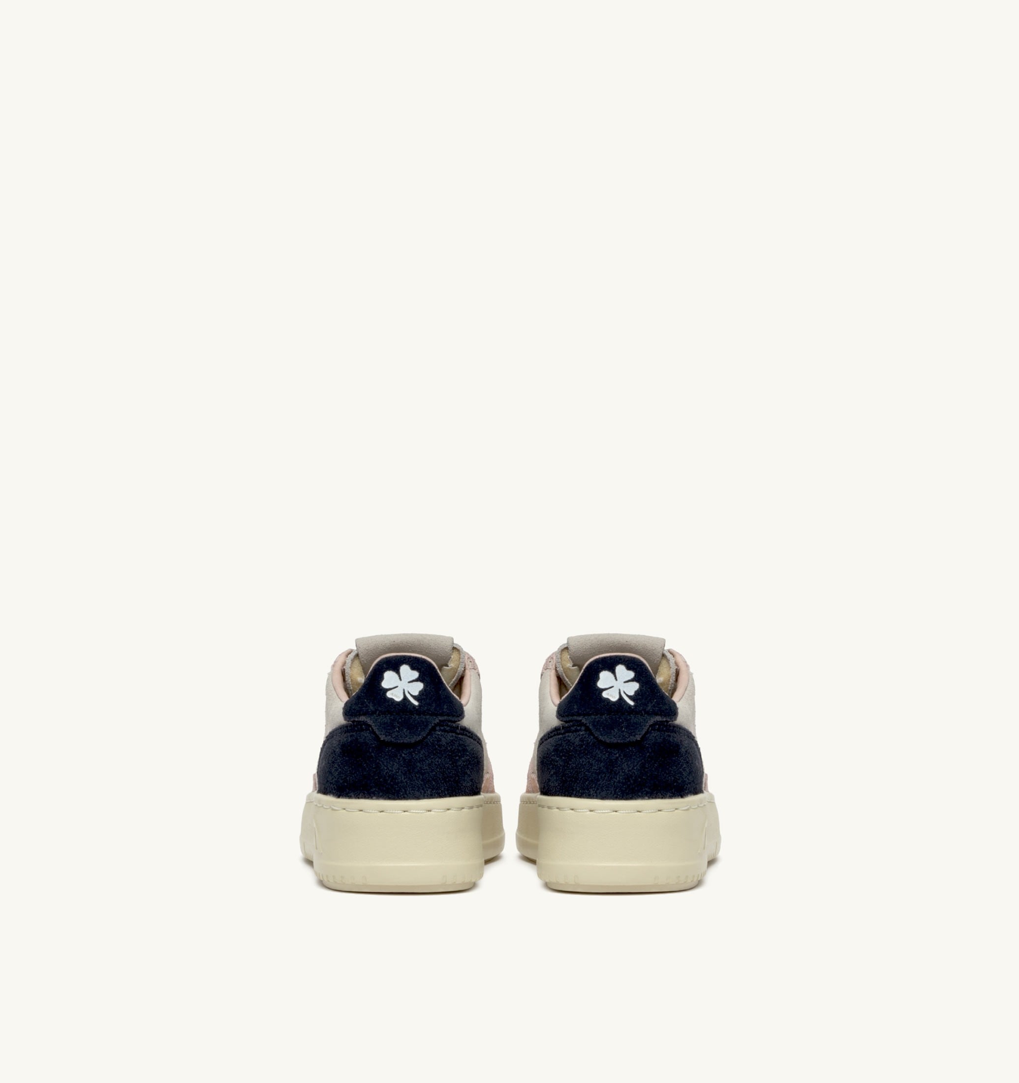 SNEAKERS MEDALIST KIDS LOW IN SUEDE ATLANTIC BIANCO E ROSEMARY