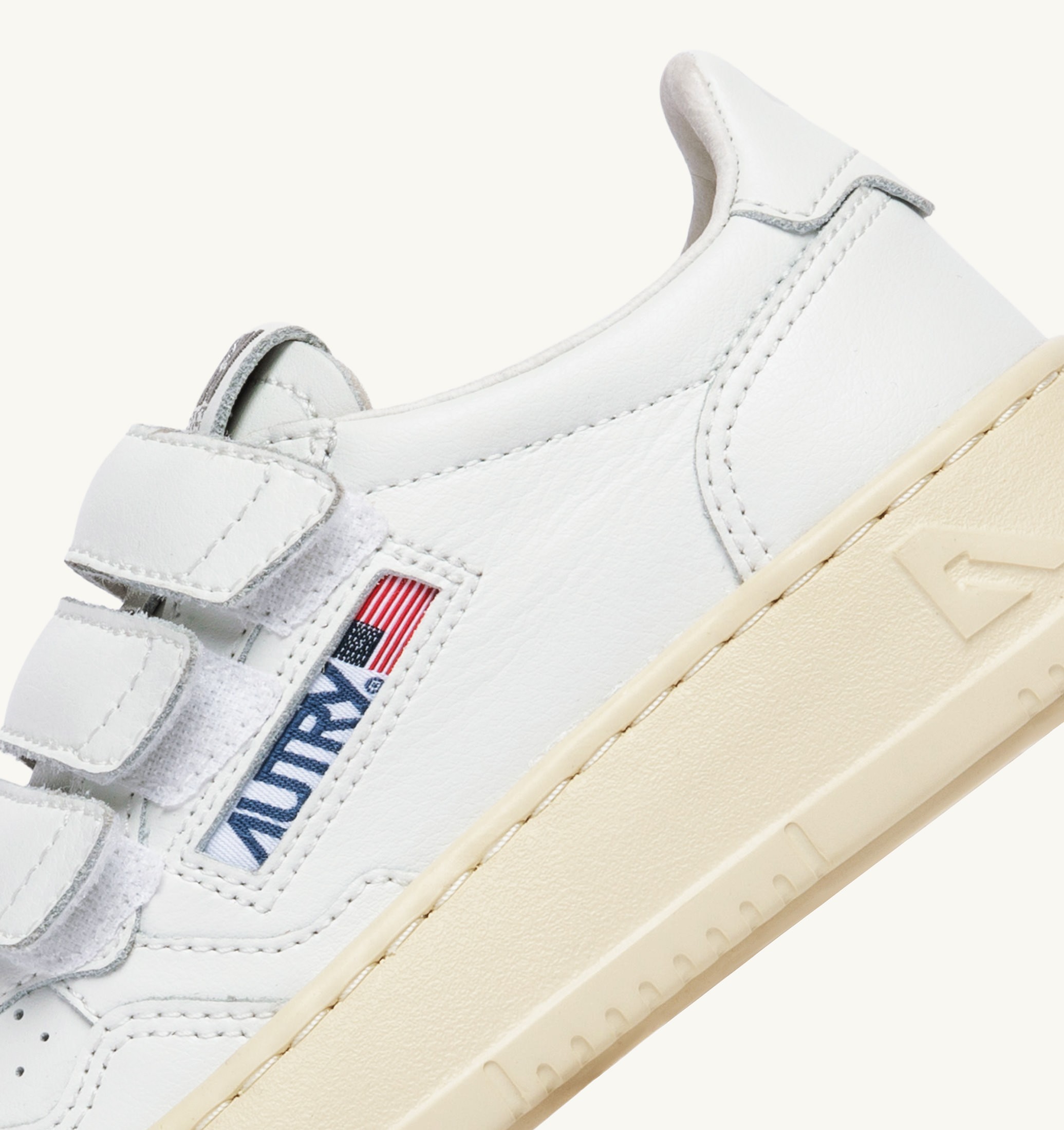 SNEAKERS MEDALIST KIDSTRIPES LOW IN PELLE BIANCA