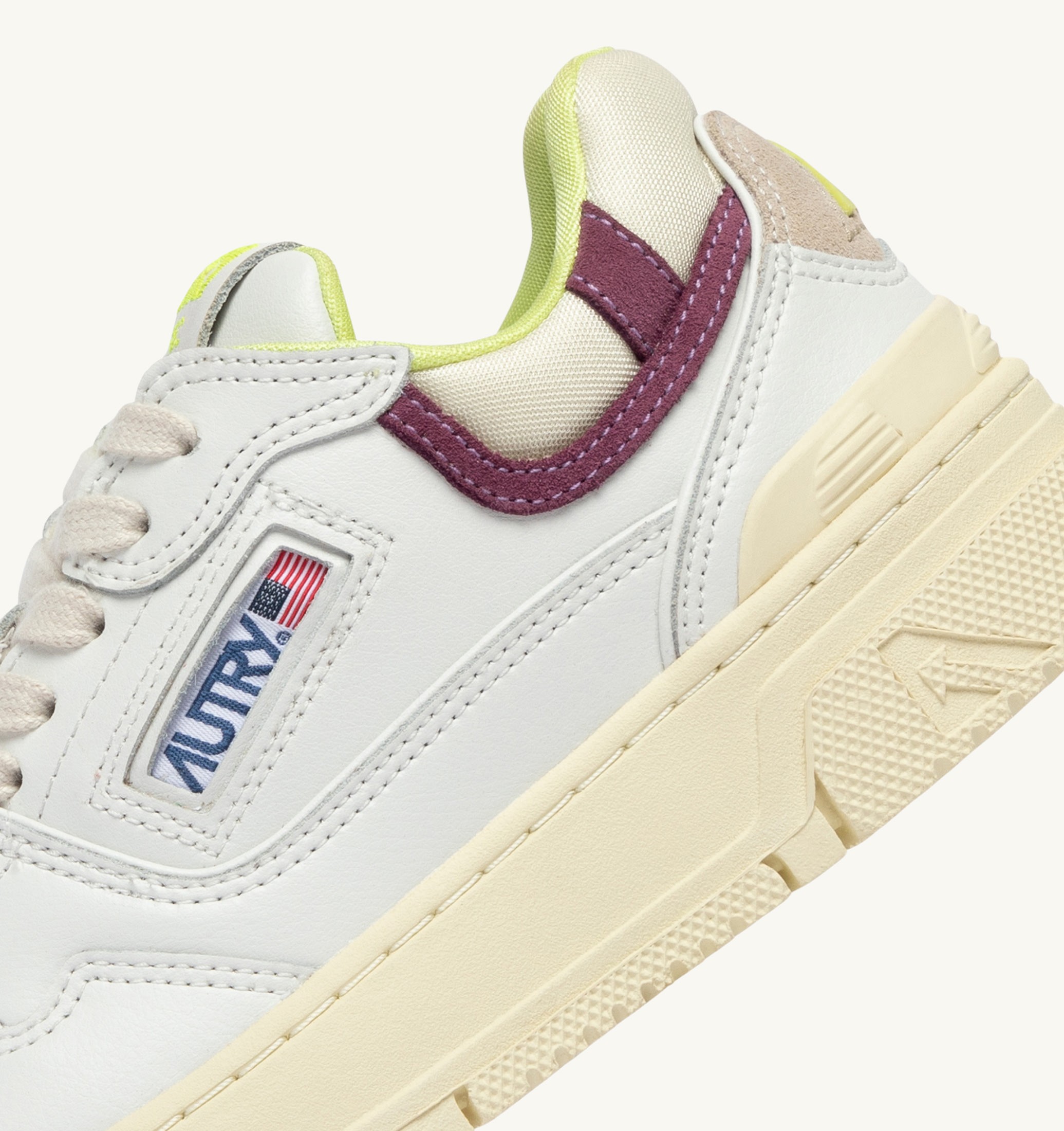 SNEAKERS CLC LOW IN PELLE BIANCA E FIRENZE