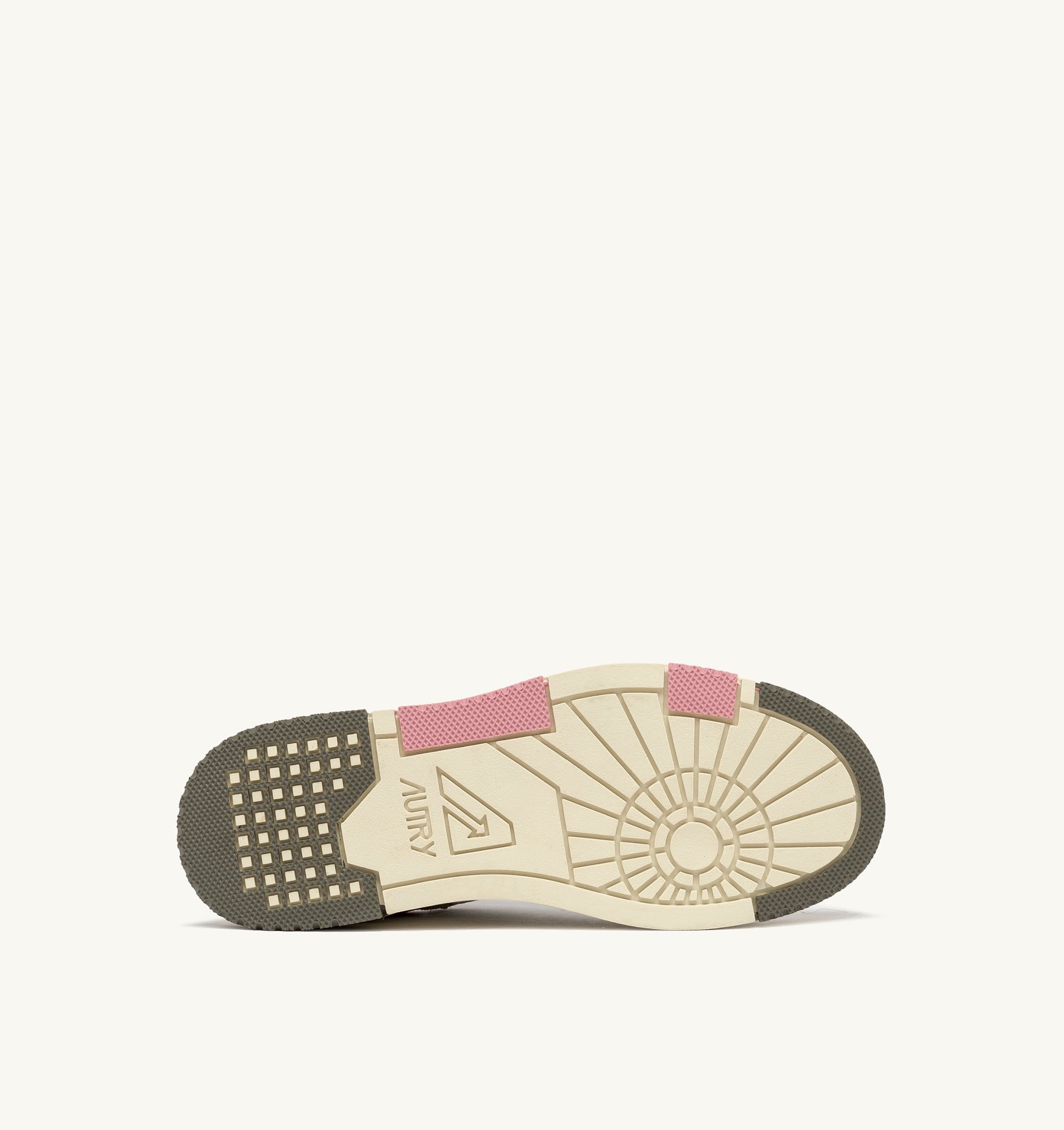 SNEAKERS CLC LOW IN PELLE E SUEDE COLORE BIANCO E GERANIUM
