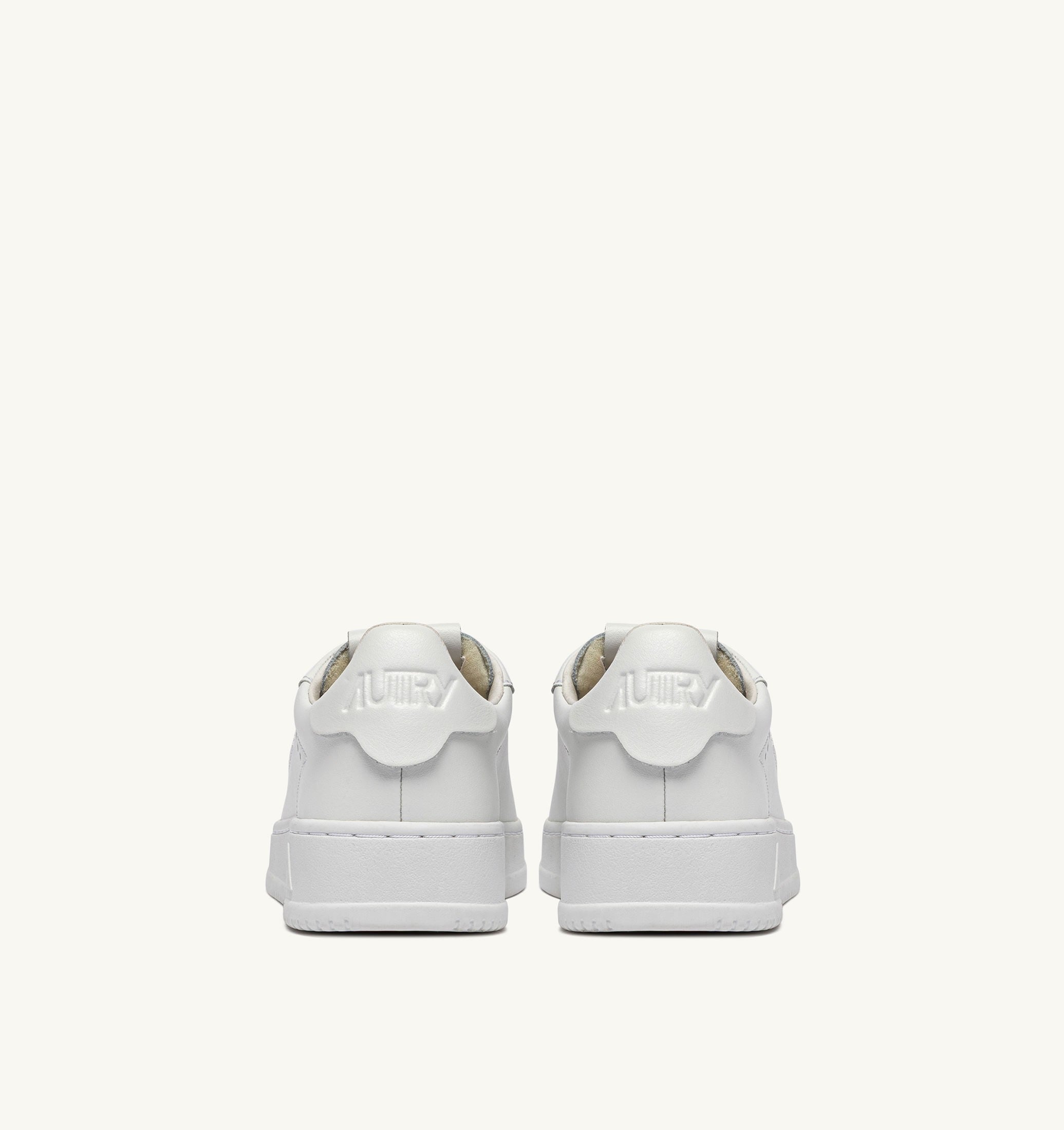 SNEAKERS DALLAS LOW IN PELLE BIANCA