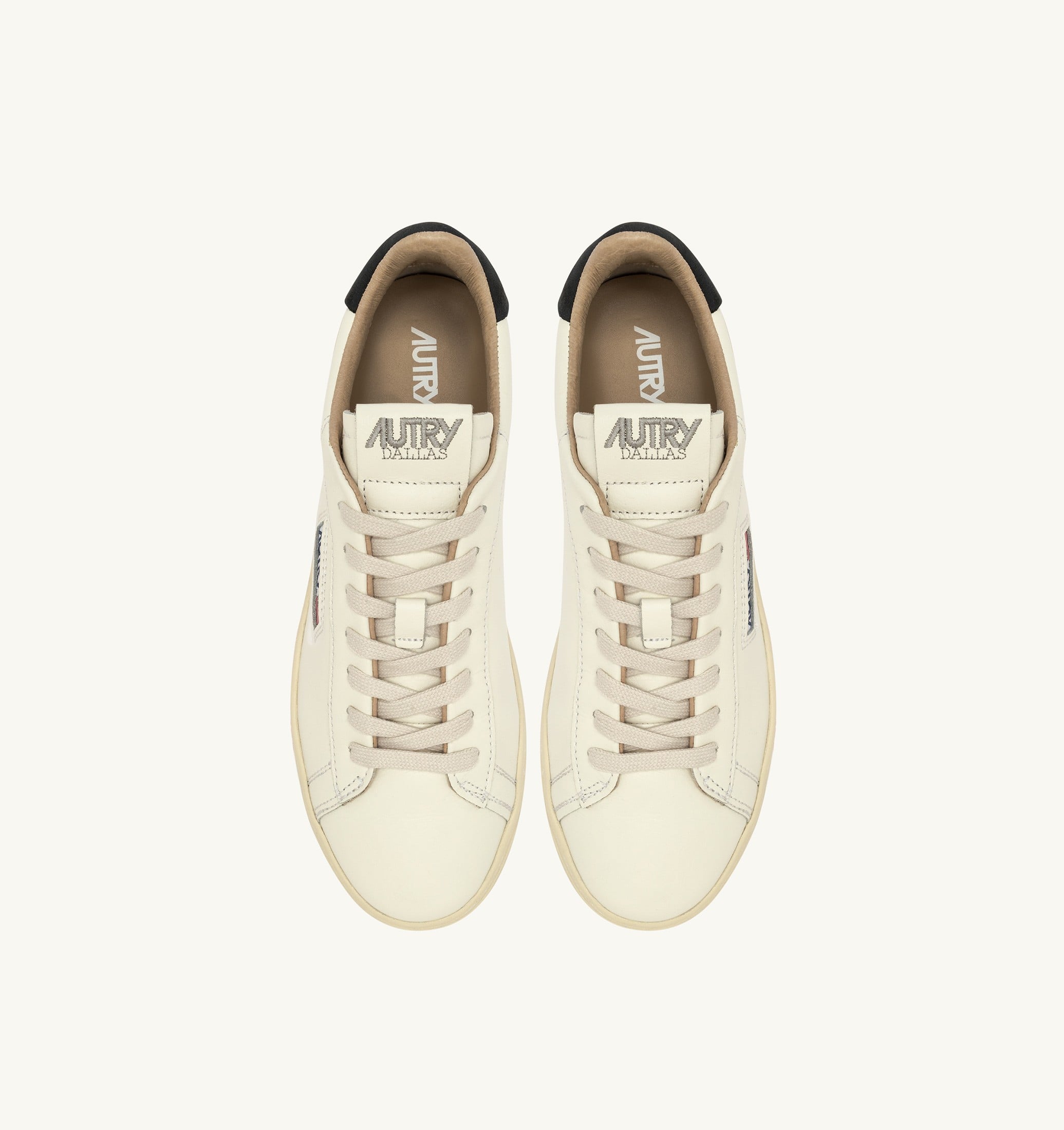 SNEAKERS DALLAS LOW IN PELLE BIANCA E SPACE