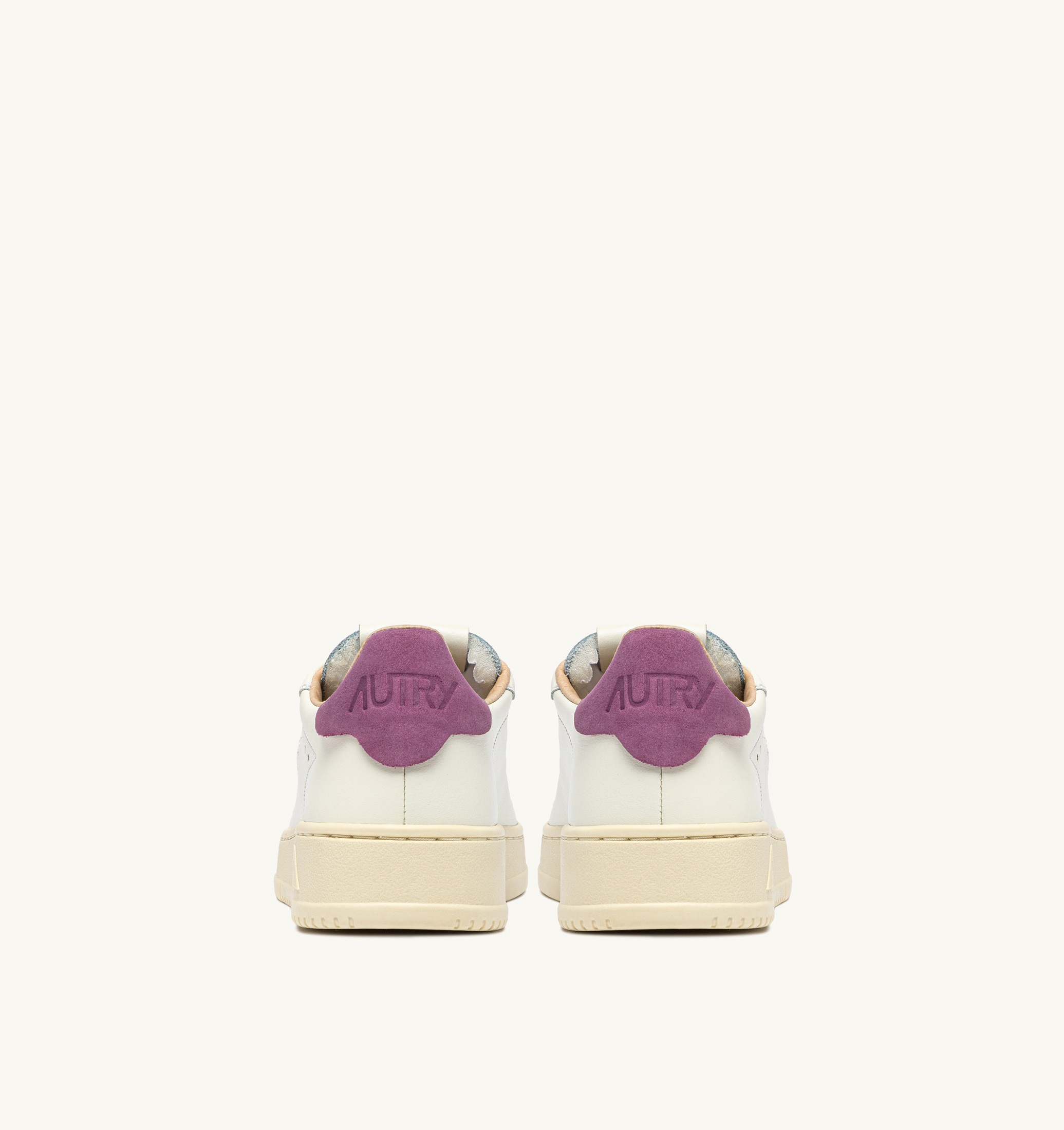 SNEAKERS DALLAS LOW IN PELLE FIRENZE E MARSHMALLOW