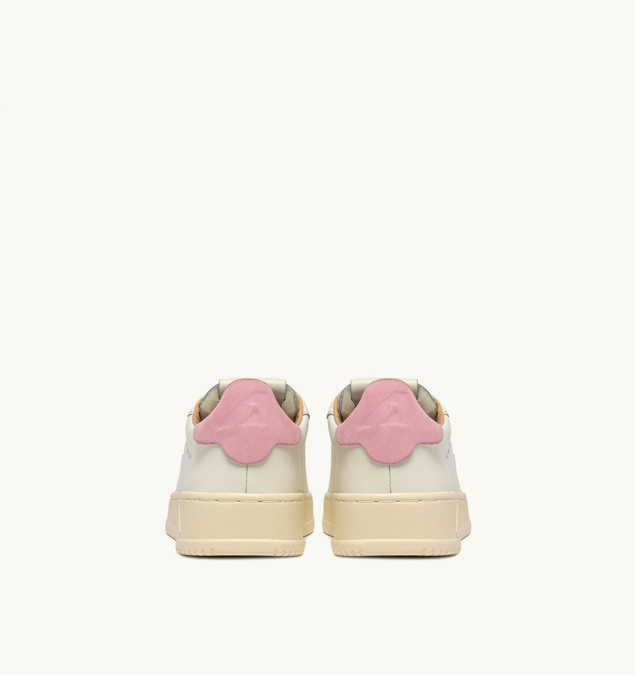 SNEAKERS DALLAS LOW IN PELLE MARSHMALLOW E PINK DOLPHIN