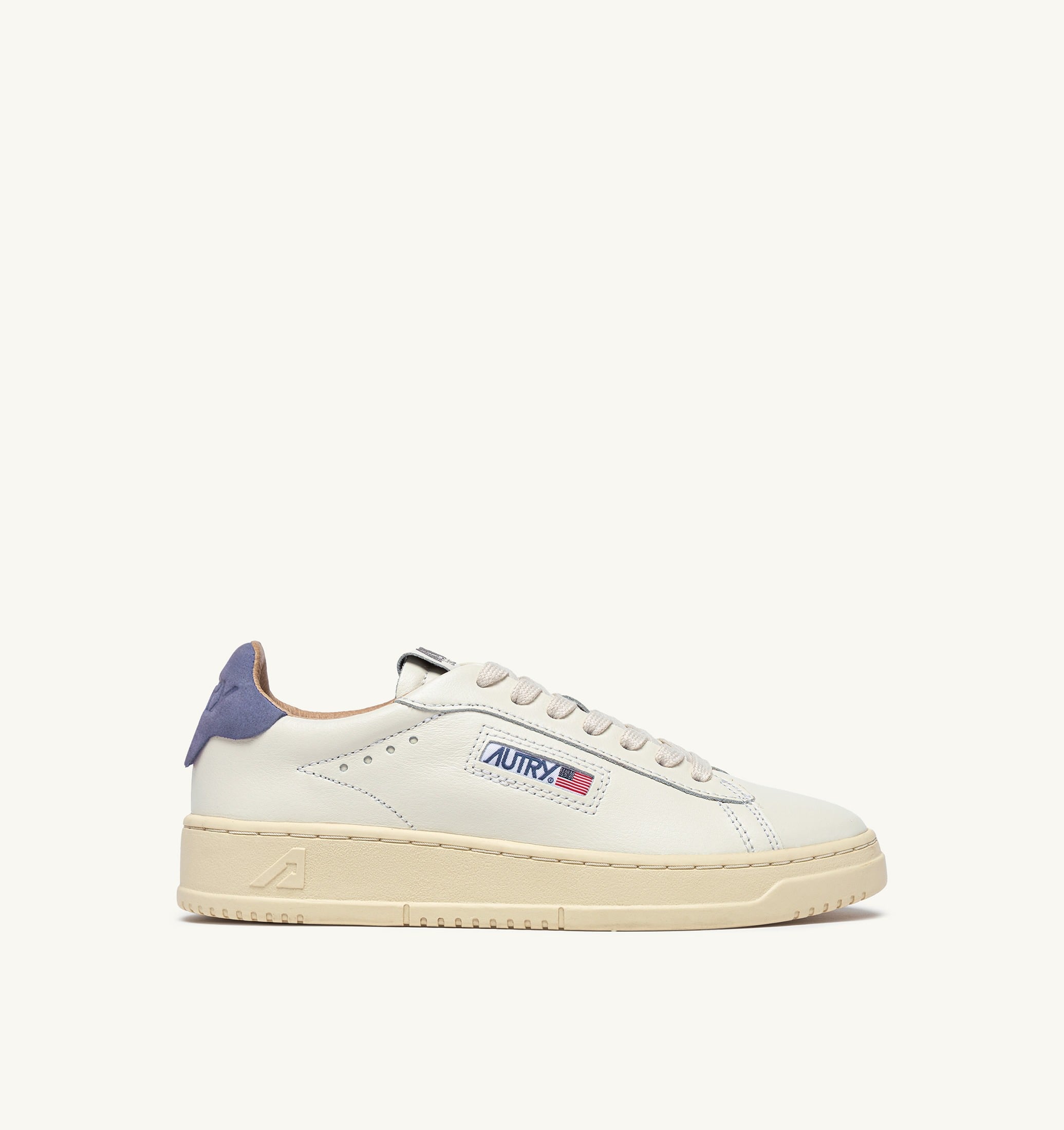SNEAKERS DALLAS LOW IN PELLE MARSHMALLOW E TEMPEST