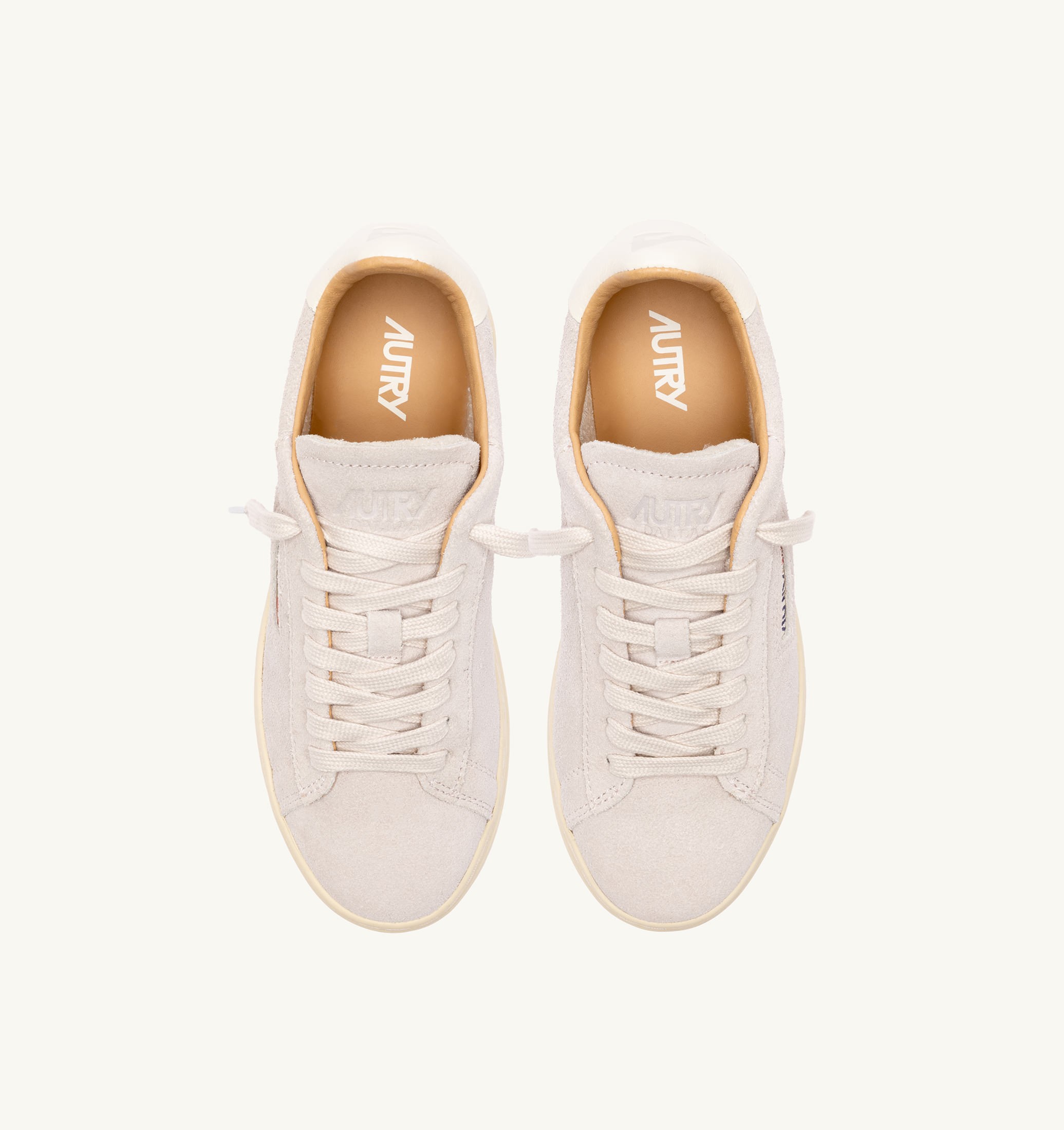 SNEAKERS DALLAS LOW IN SUEDE BIANCO