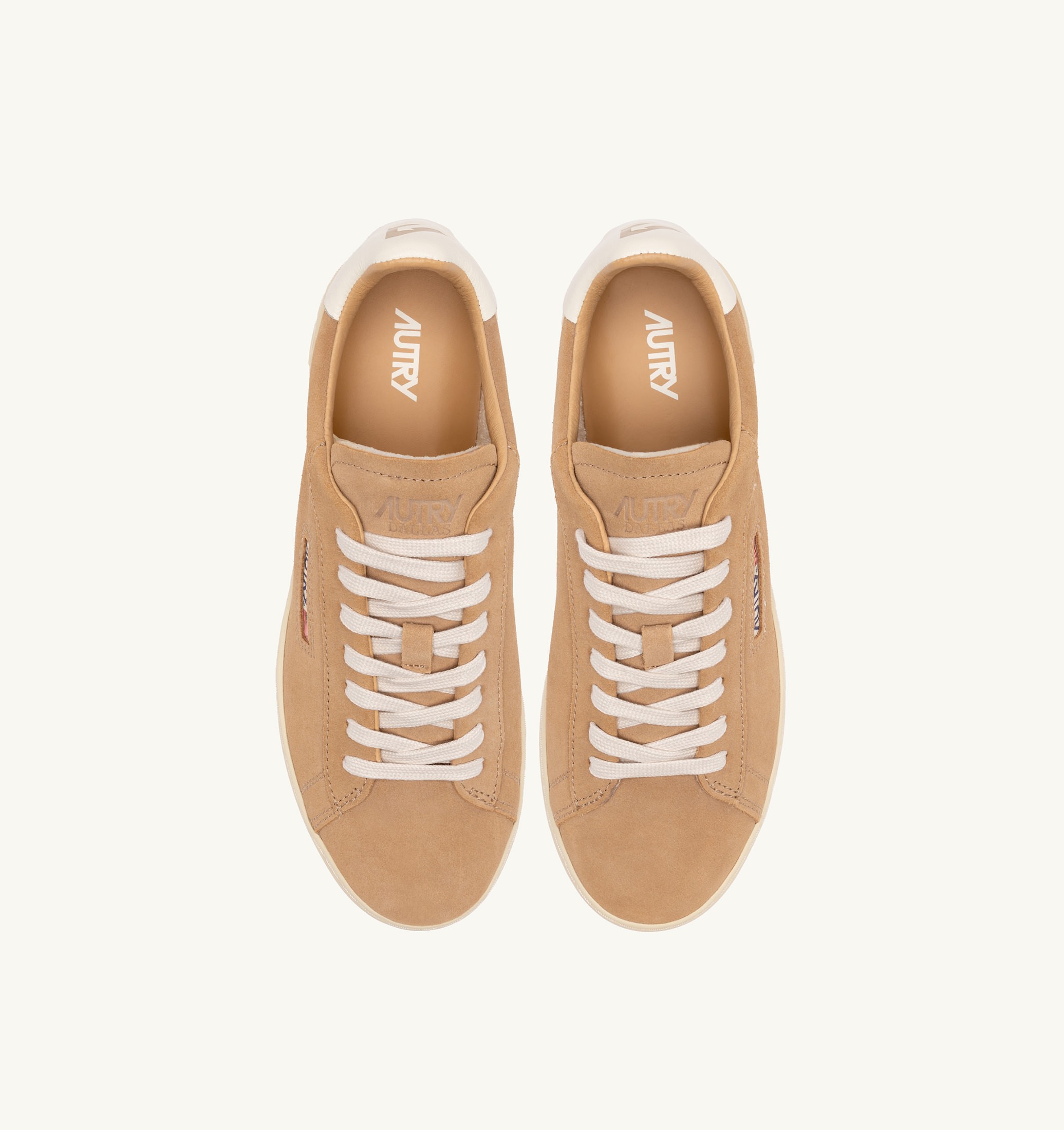 SNEAKERS DALLAS LOW IN SUEDE PEANUT
