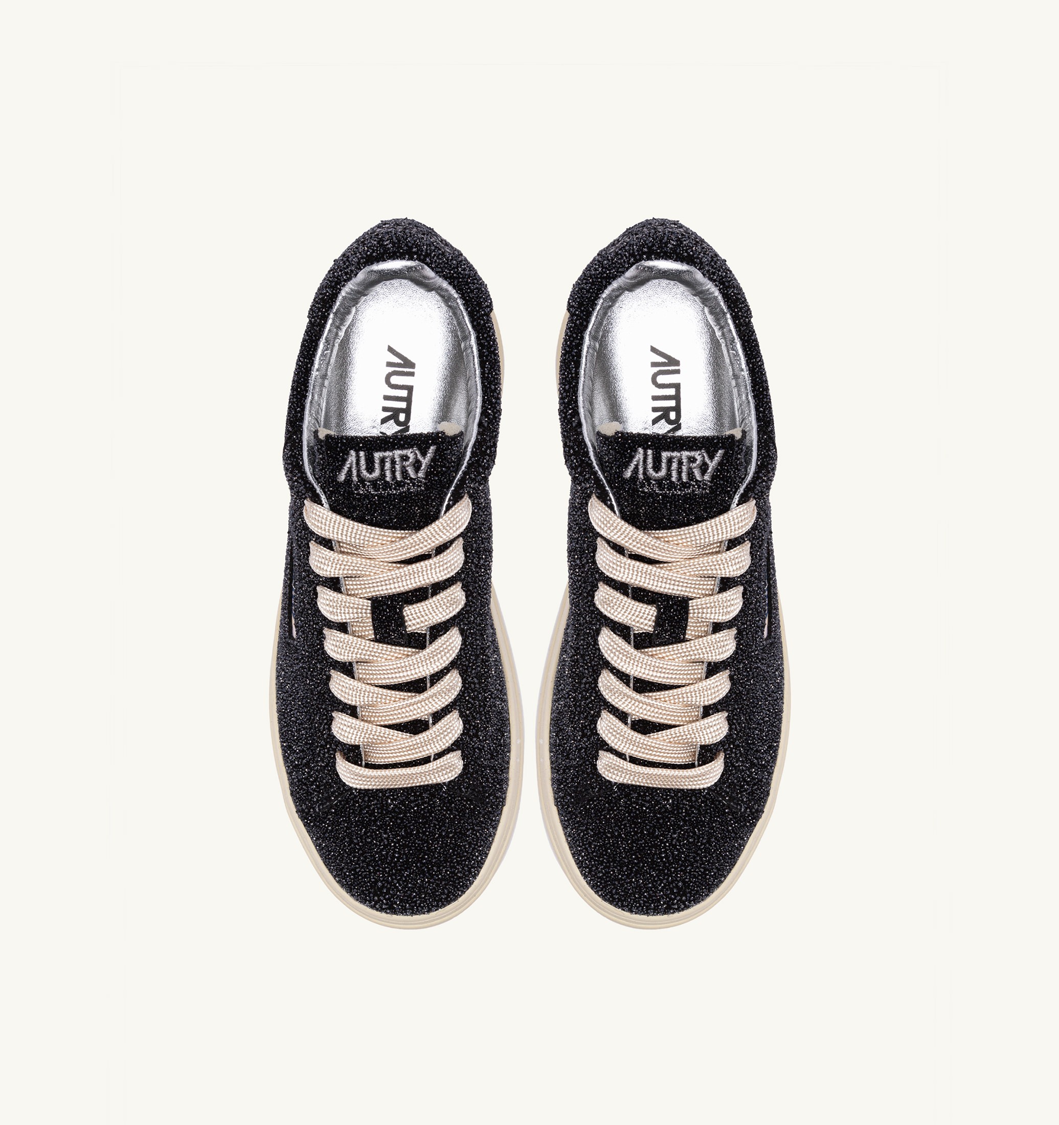 SNEAKERS DALLAS LOW IN SUEDE STARS BLACK