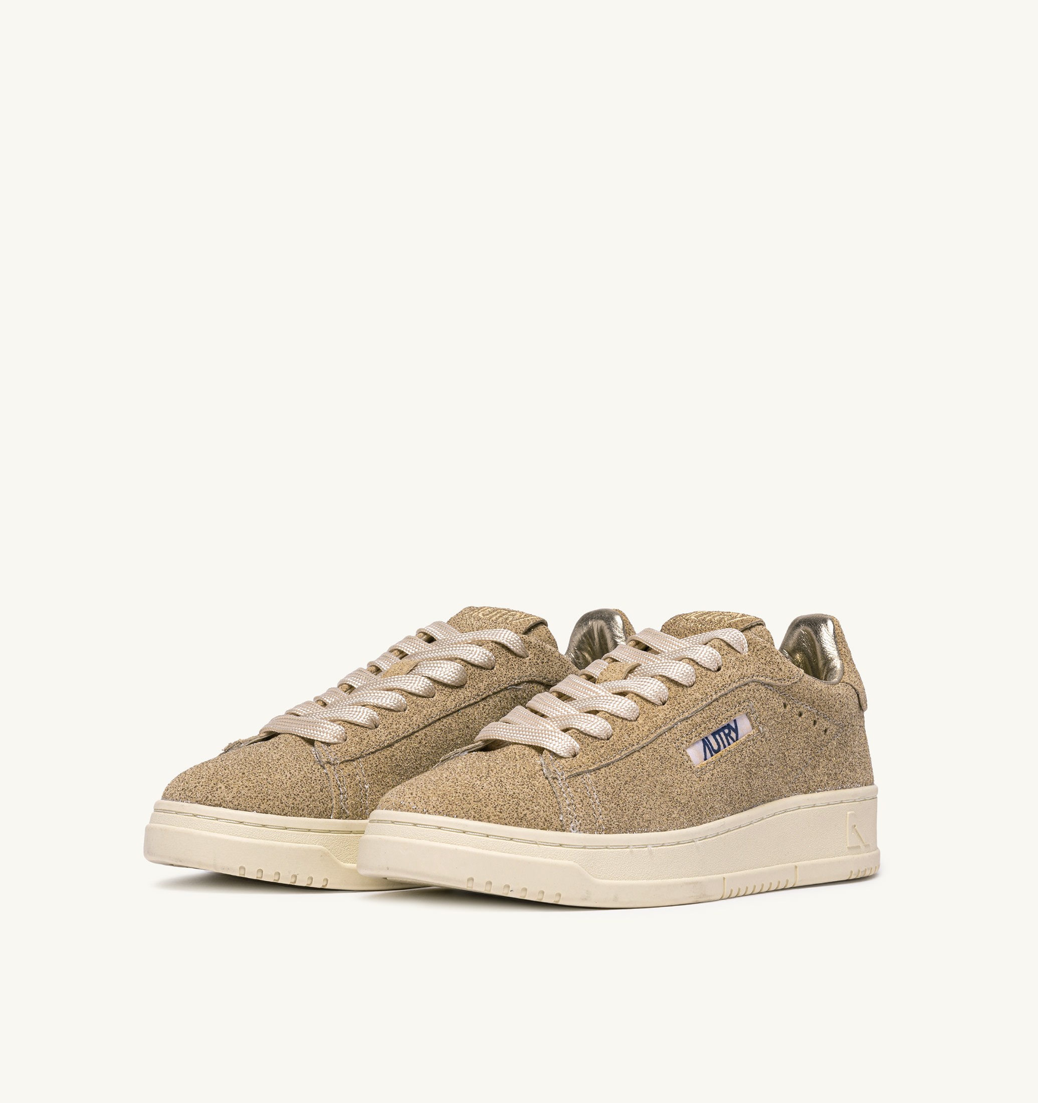 SNEAKERS DALLAS LOW IN SUEDE STARS SAND
