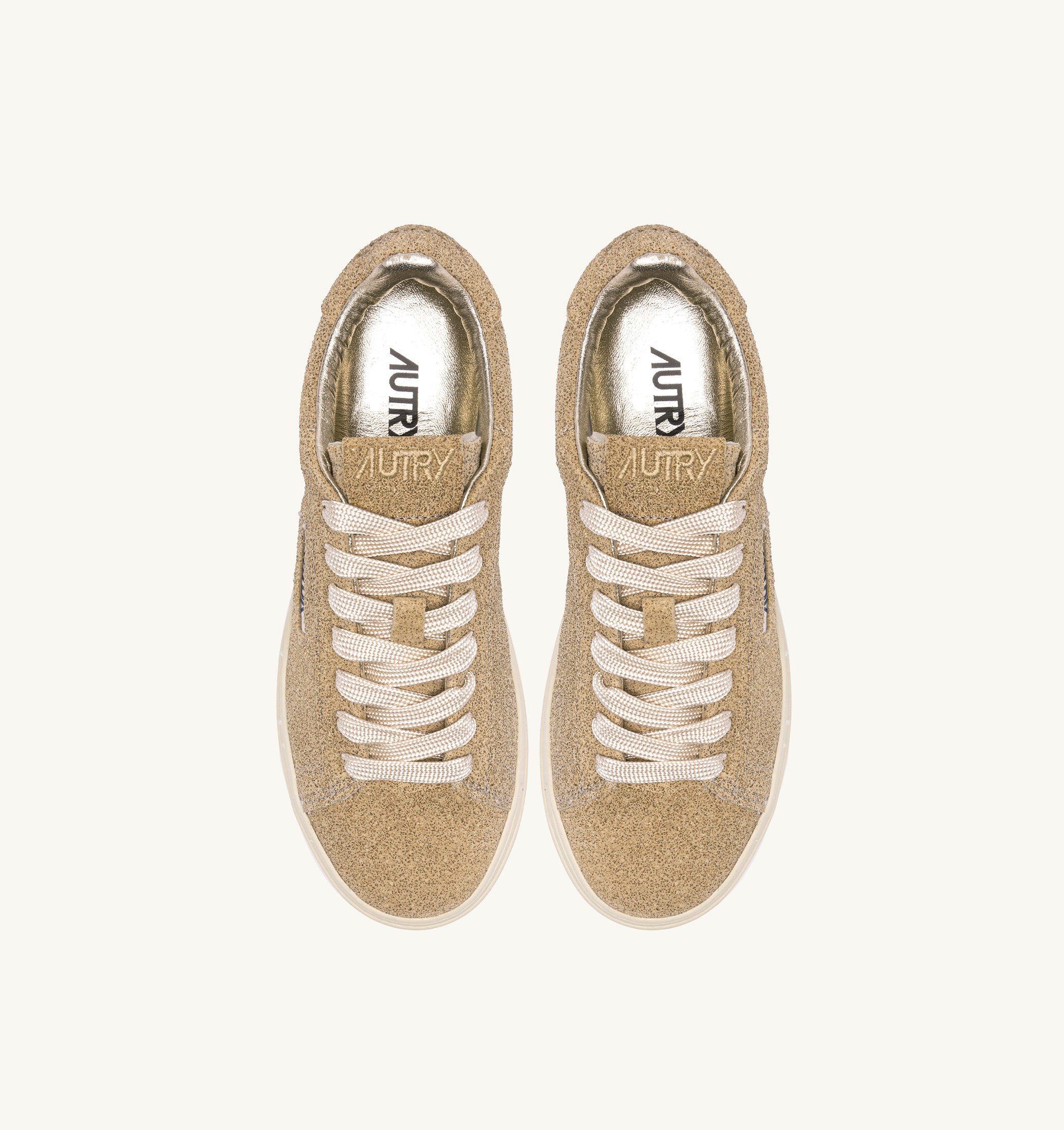 SNEAKERS DALLAS LOW IN SUEDE STARS SAND